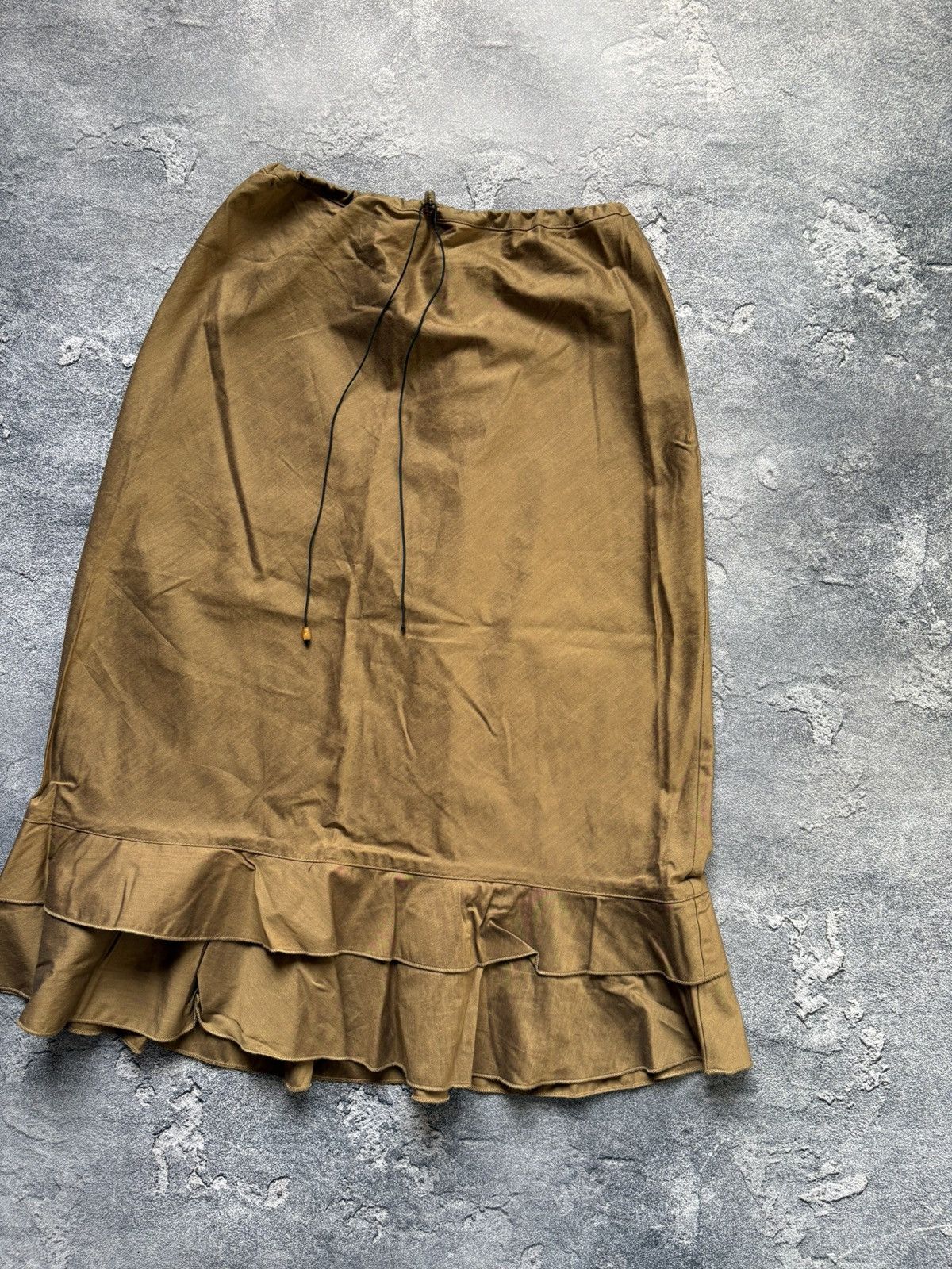 Cop Copine Vintage 00s Cop Copine Paris Y2K Ruffled Layered Skirt Rare Size 27" / US 4 / IT 40 - 3 Thumbnail