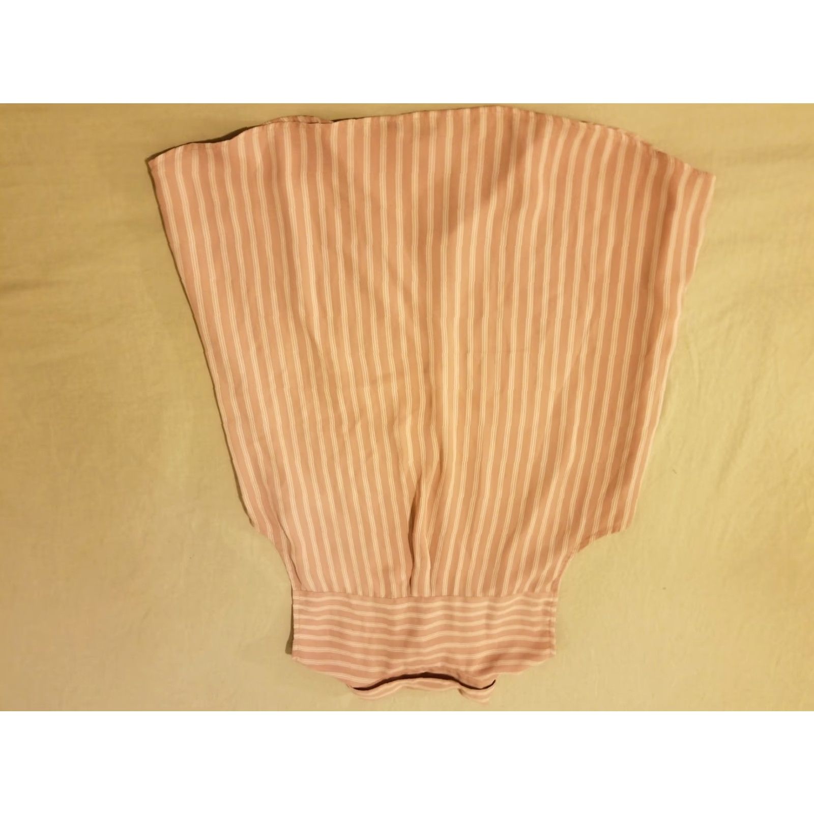 Banana Republic Banana Republic Blouse Shirt Sleeveless Orange L Womens Button Dress Size L / US 10 / IT 46 - 6 Thumbnail