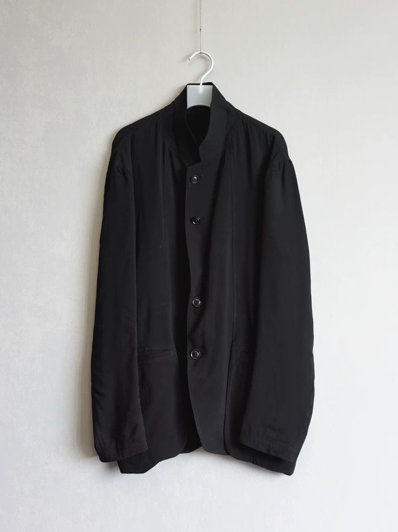 Yohji Yamamoto Yohji Yamamoto 18SS Show Double Rayon Jacket 2506-Nextarrow Size US XL / EU 56 / 4 - 3 Thumbnail