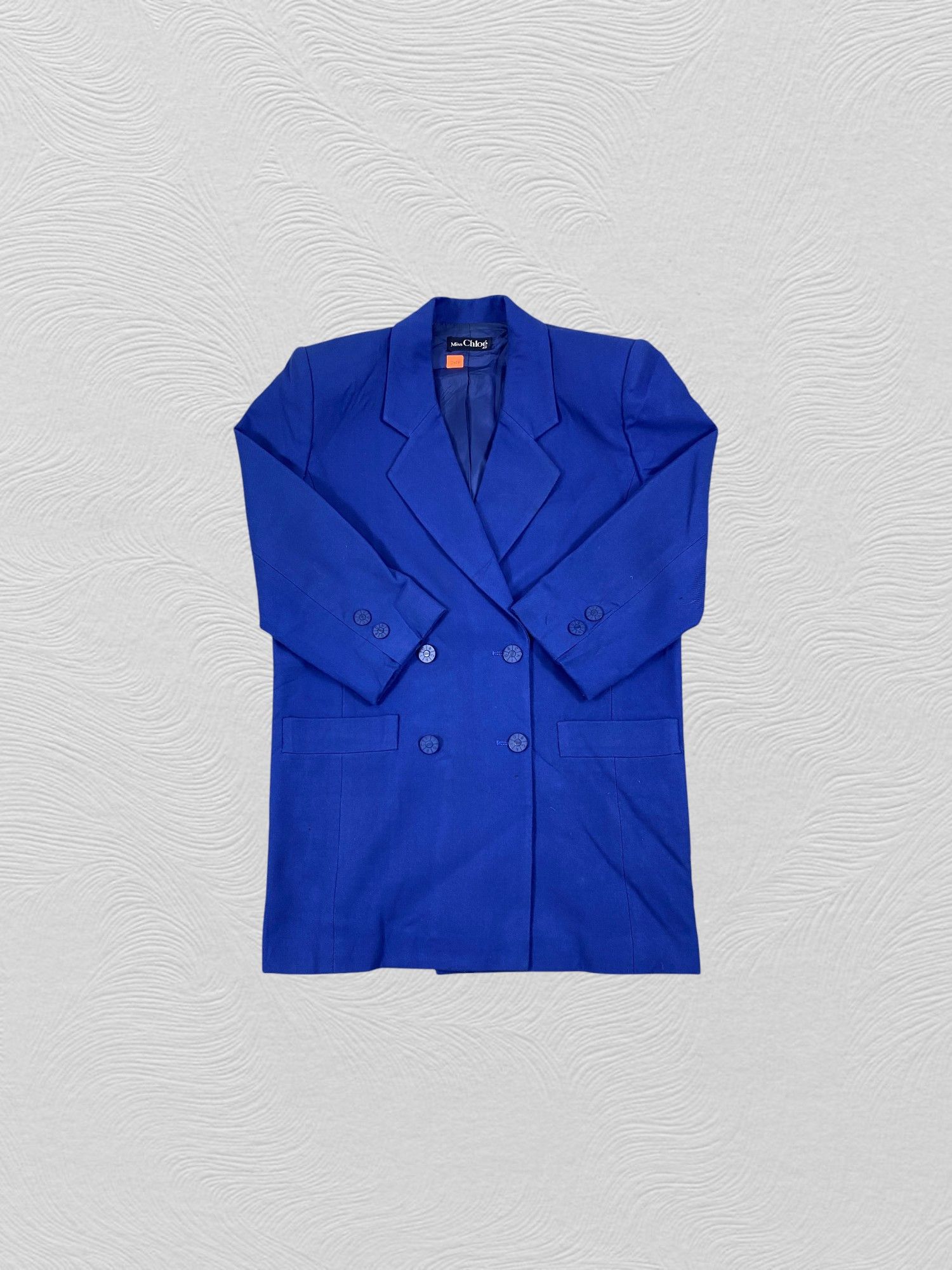 Vintage Miss Chloe Vintage Double Breasted Blazer Jacket- J458 Size S / US 4 / IT 40 - 4 Thumbnail