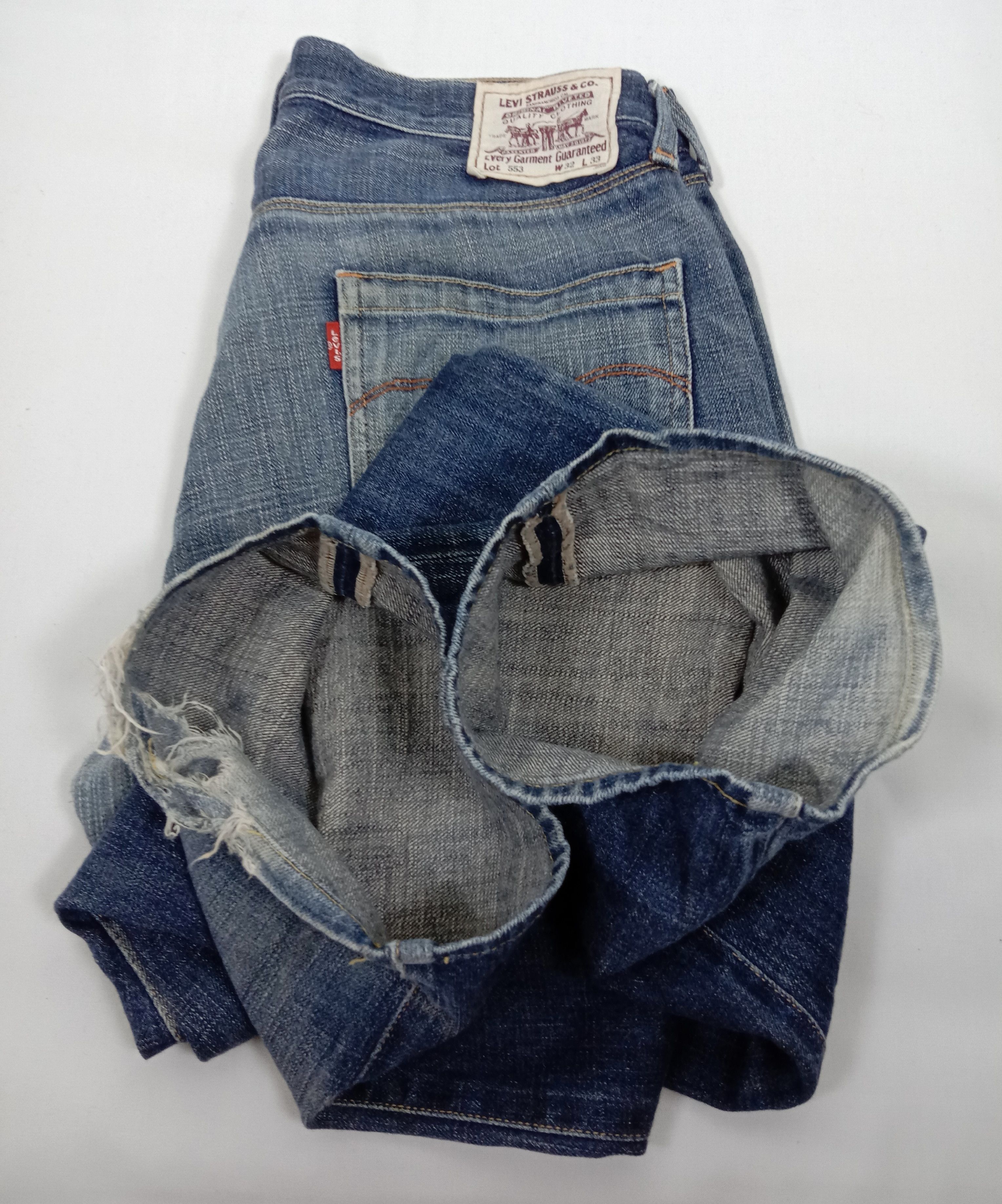 Levi's Vintage Levi's 553 Earth Tone Jeans Size US 32 / EU 48 - 15 Thumbnail