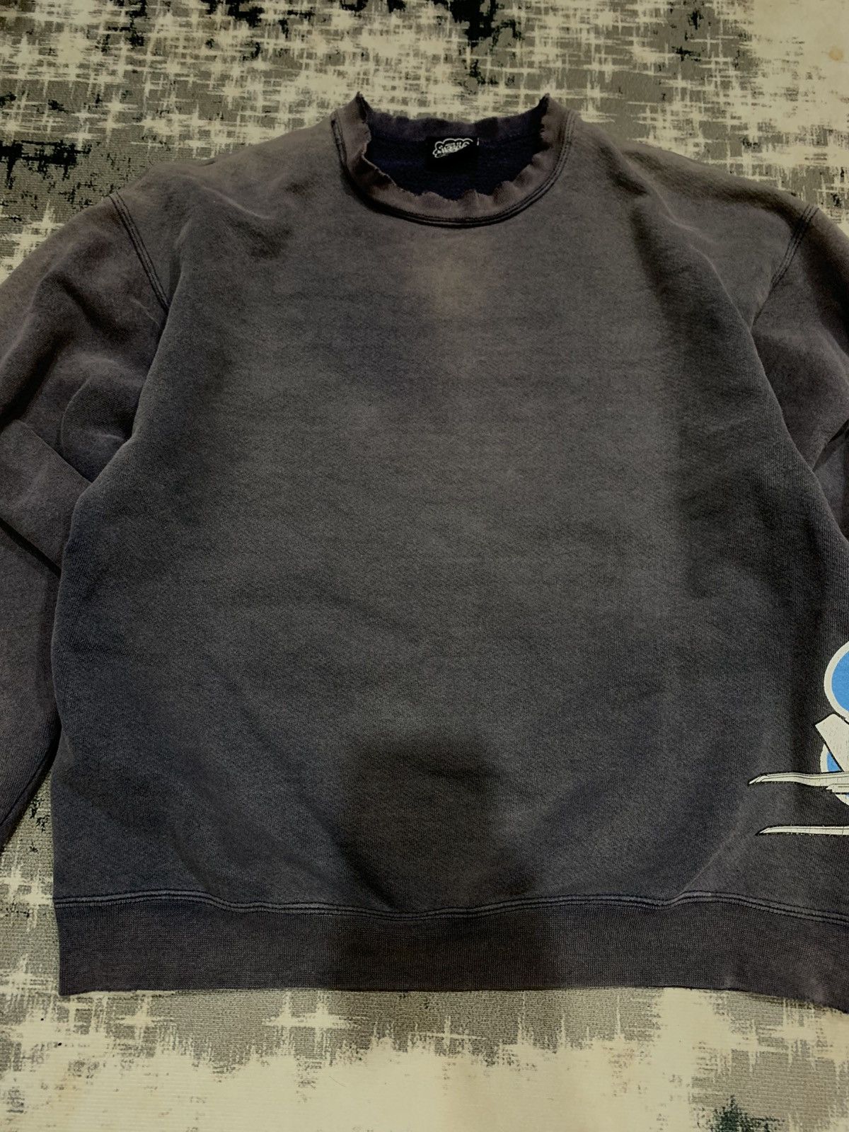 Haze 90’s Eric Haze Aeroplane Graffiti Sweatshirt Distress Faded Size US L / EU 52-54 / 3 - 2 Thumbnail