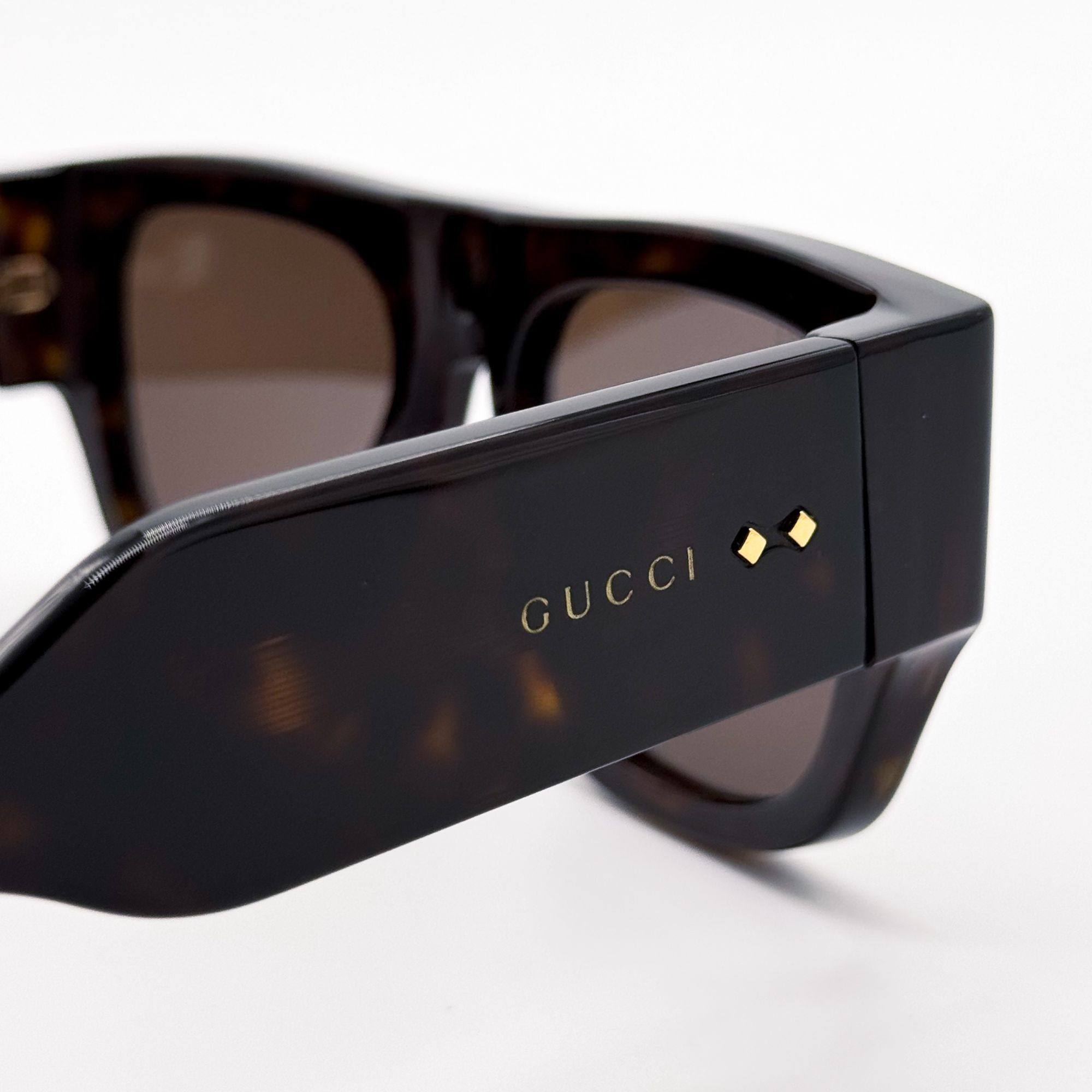 Gucci NEW GUCCI GG1262S 002 SUNGLASSES UNISEX HAVANA EYEWEAR Size ONE SIZE - 7 Thumbnail