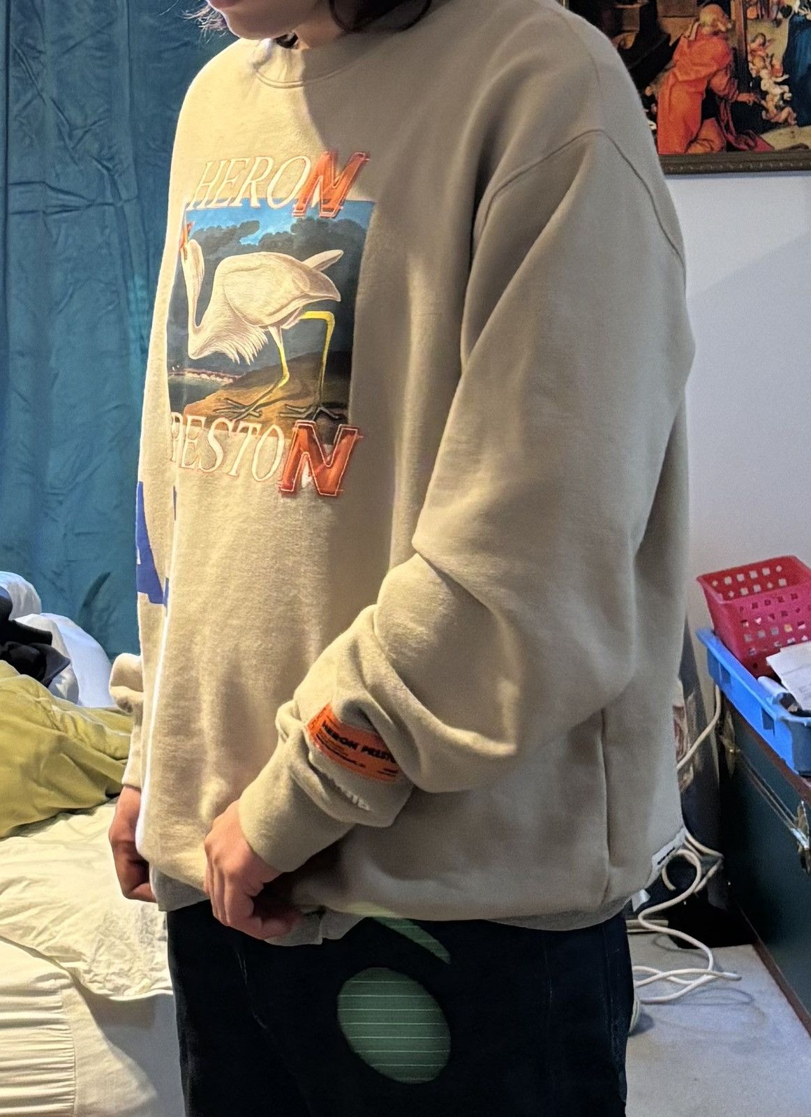Heron Preston Heron Preston Authorized Fakes Misprint Sweatshirt Size US L / EU 52-54 / 3 - 2 Thumbnail