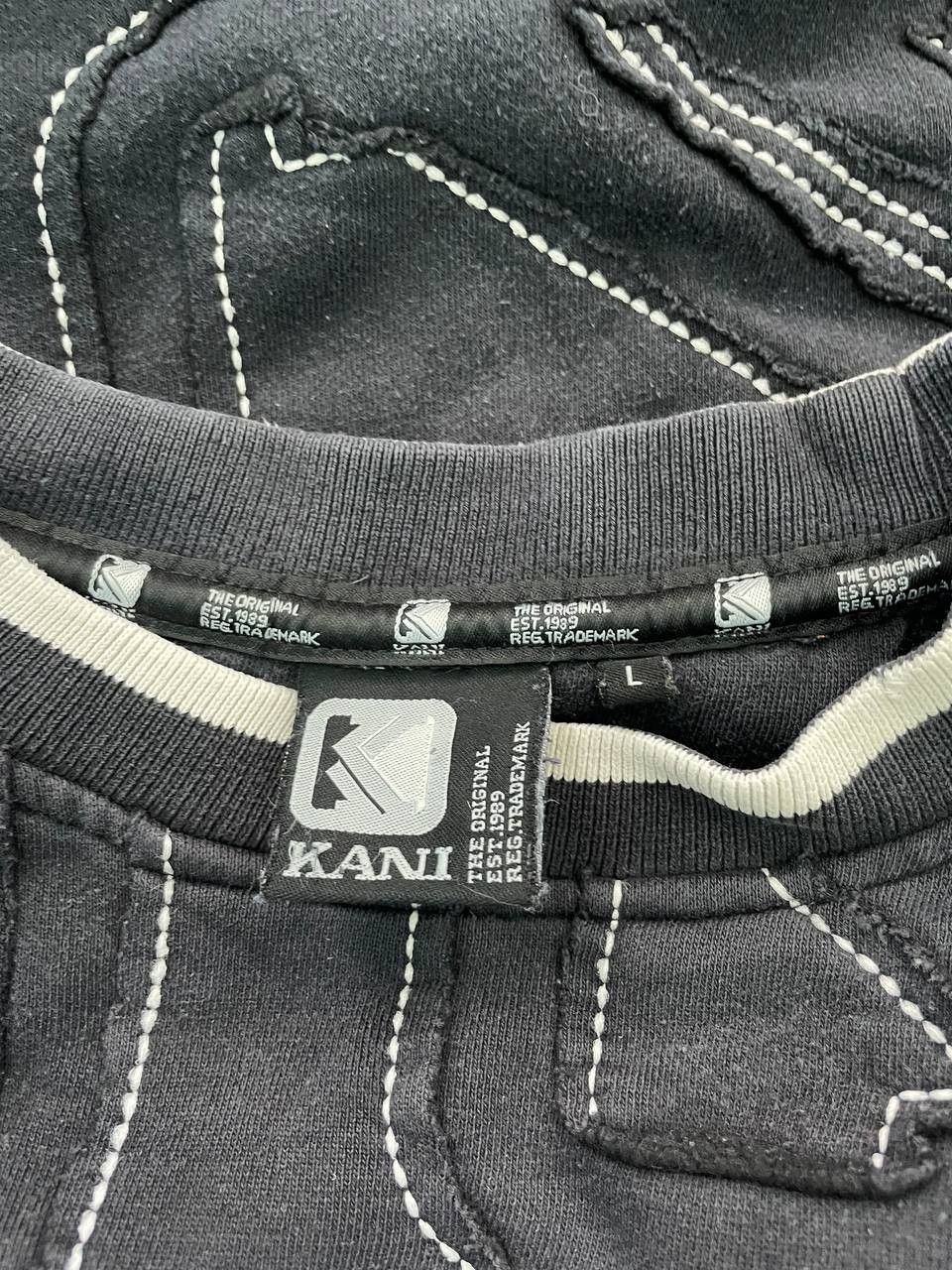 Japanese Brand × Karl Kani Karl Kani Sweatshirt Vintage Made in Usa Size US L / EU 52-54 / 3 - 4 Thumbnail