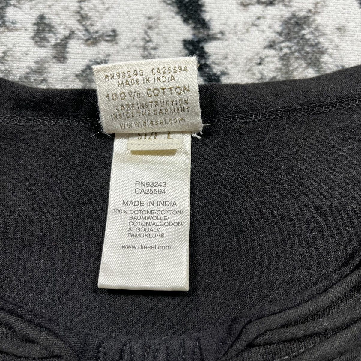 Diesel VINTAGE Y2K DIESEL CRAZY TSHIRT TEE LOGO SWAG DRIP Size L / US 10 / IT 46 - 7 Thumbnail