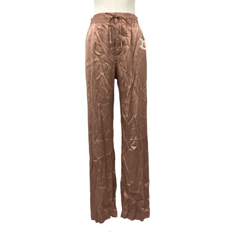 Celine Celine Side Stripe Satin Trousers Size 38 Size 27" / US 4 / IT 40 - 1 Thumbnail