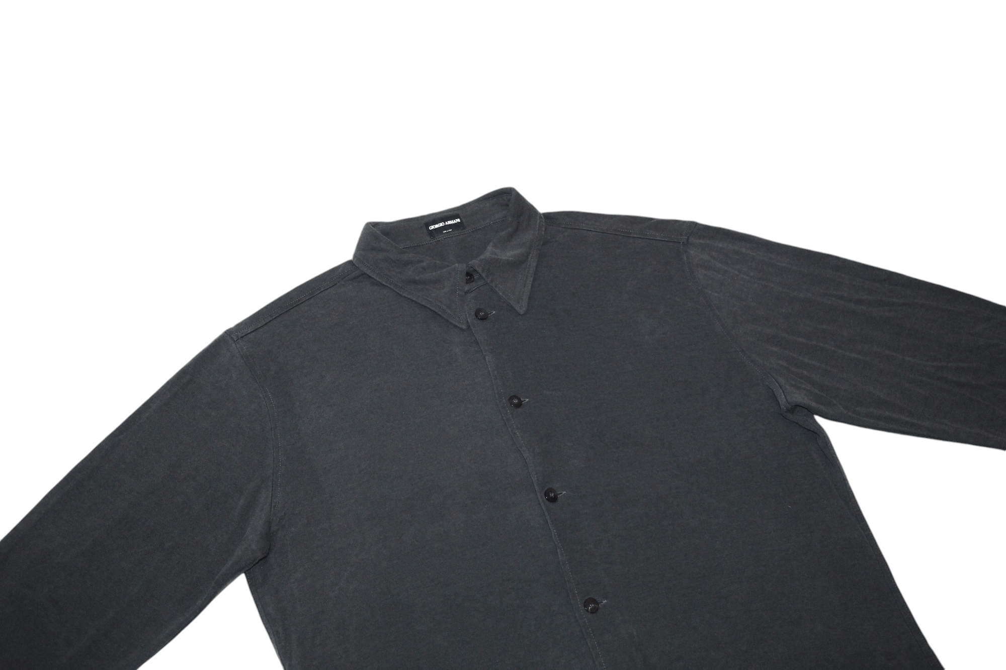 Giorgio Armani VTG🔥 Giorgio Armani Relax Fit Woven Rayon Shirt Size US XL / EU 56 / 4 - 2 Thumbnail