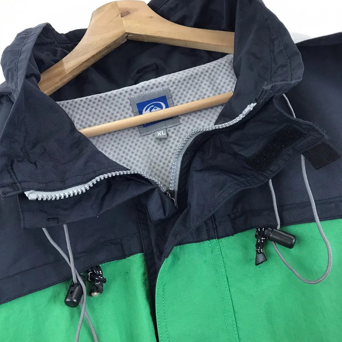 Quiksilver Vintage QUIKSILVER SURF Striped Gorpcore Technical Jacket Size US XL / EU 56 / 4 - 4 Thumbnail