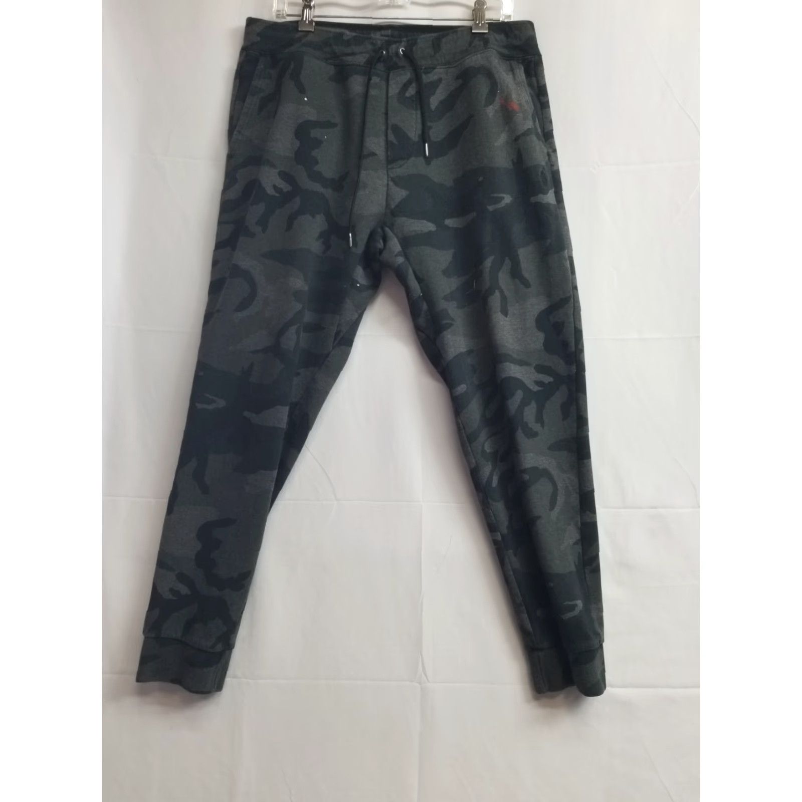 Polo Ralph Lauren Polo Ralph Lauren Sweatpants Men XL Camouflage Black See Pics Pockets Adjustable Waist 28 in Inseam Pants Casual Travel Size US XL / EU 56 / 4 - 2 Thumbnail