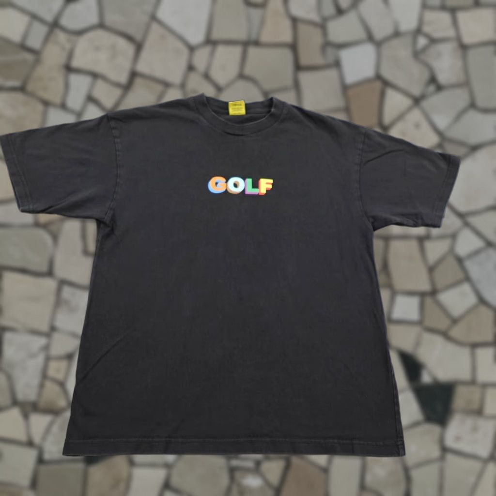 Golf Wang VINTAGE Golf Wang Shirt Mens M Black 3D Logo Tee Hip Hop Tyler The Creator Mens Shirt Black 3D Logo Tee Size US M / EU 48-50 / 2 - 1 Thumbnail