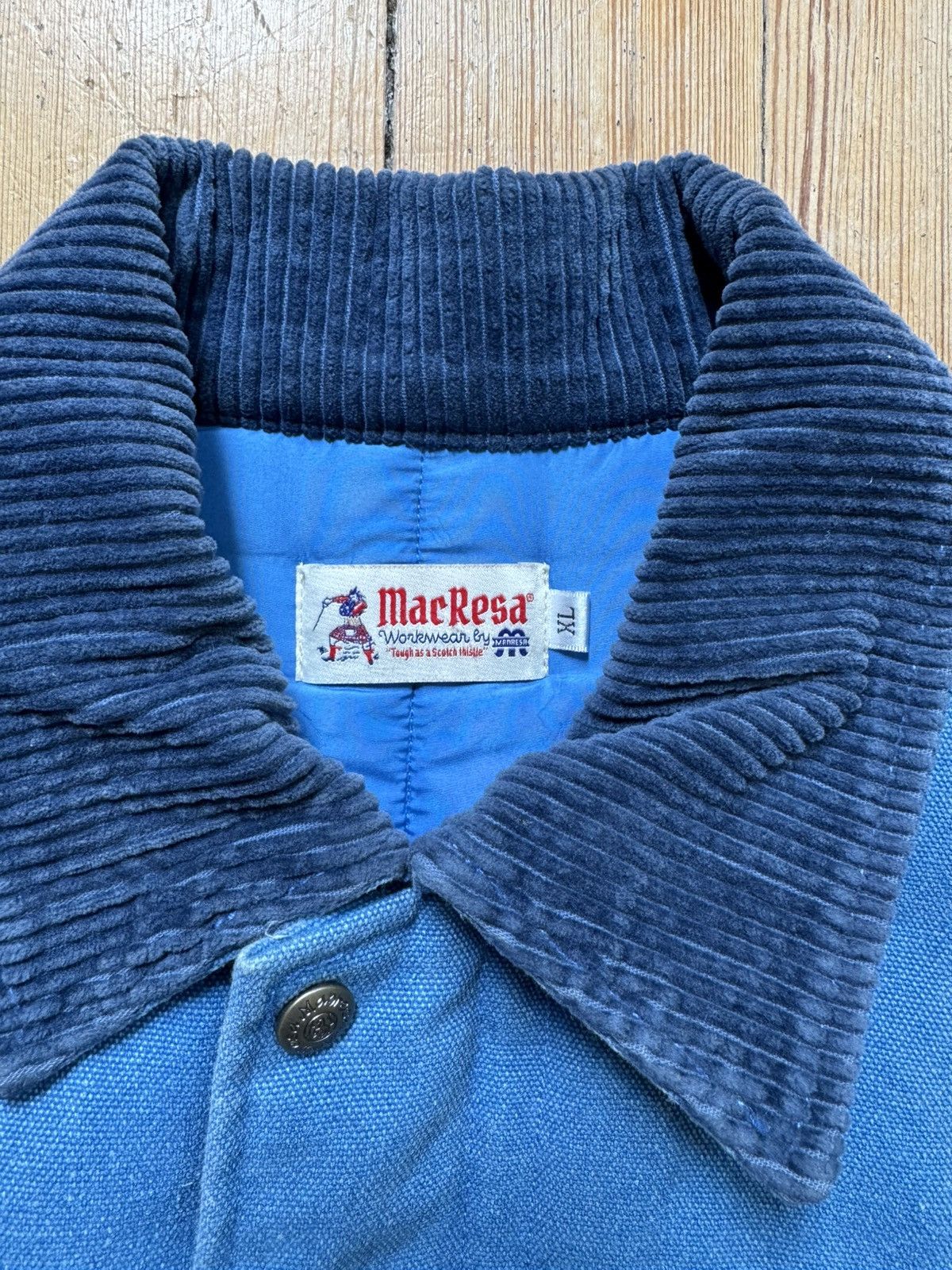 Manresa Manresa Bittner Coat Blue/Indigo Size US XL / EU 56 / 4 - 2 Thumbnail