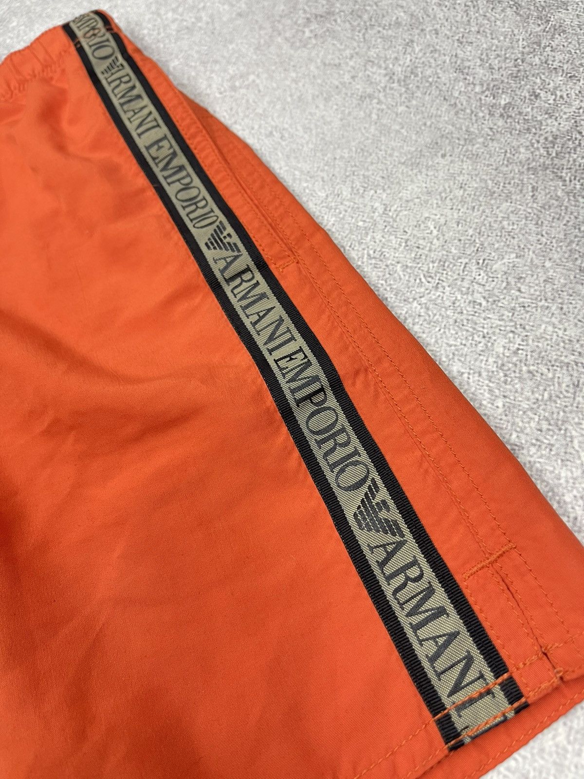 Armani Exchange × Emporio Armani × Giorgio Armani Mens Emporio Armani Swimwear Shorts Orange Lampas Size L Size US 34 / EU 50 - 4 Thumbnail