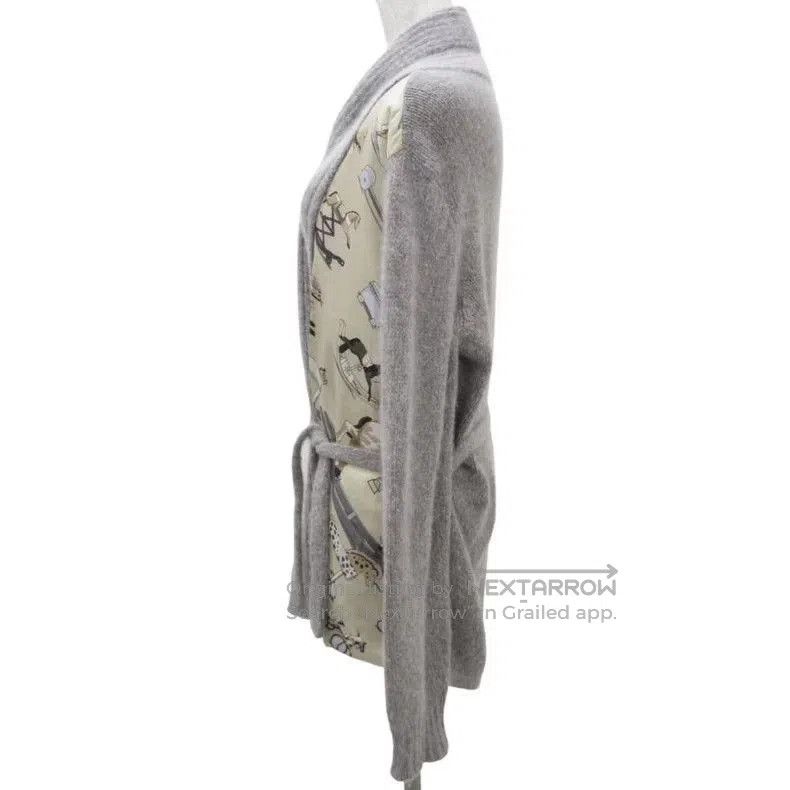 Hermes HERMES Margiela Silk Cashmere Cardigan. Size US M / EU 48-50 / 2 - 2 Thumbnail