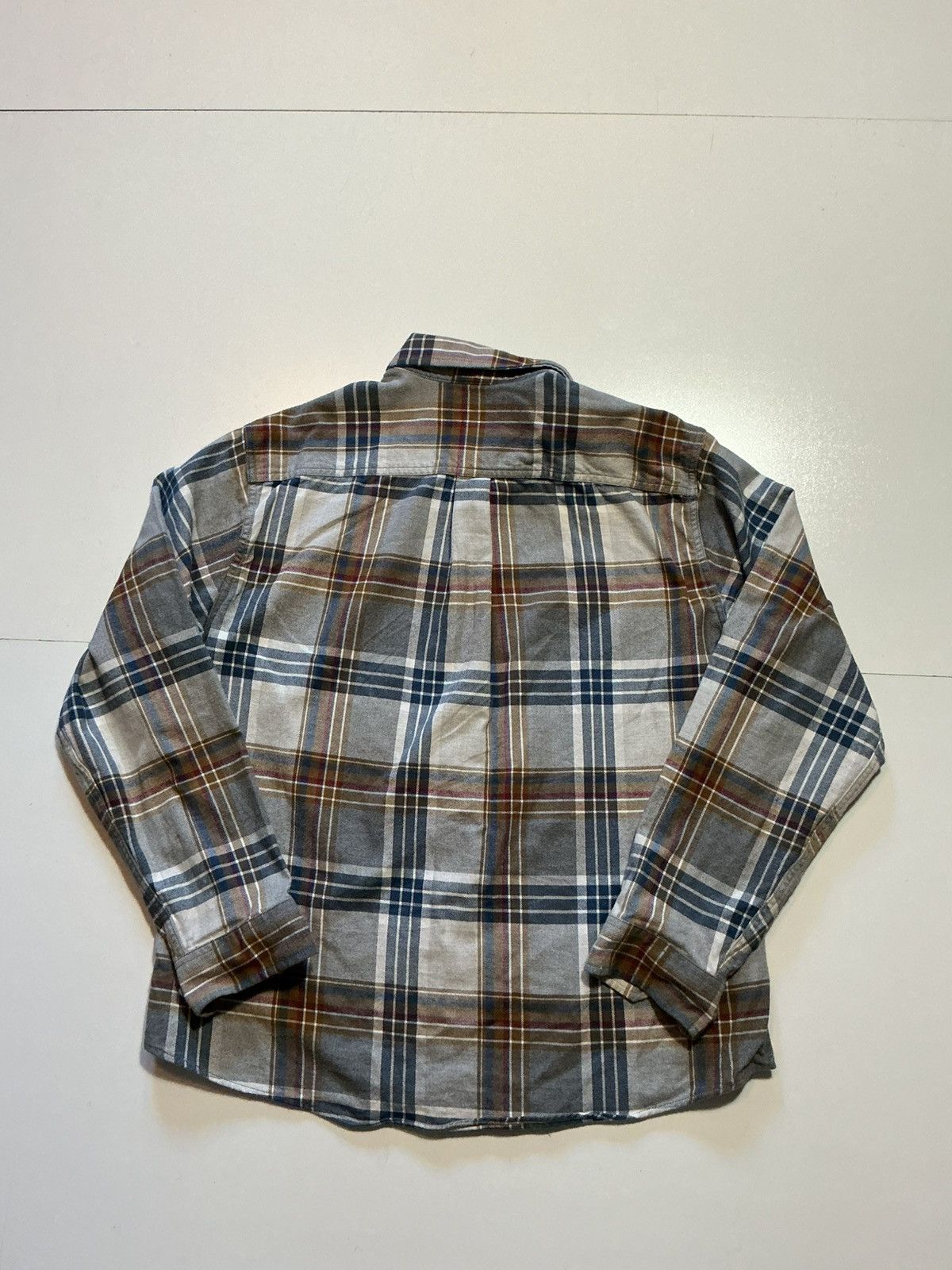 Eddie Bauer Eddie Bauer Classic Fit Plaid Cotton Flannel Button Shirt Size US L / EU 52-54 / 3 - 2 Thumbnail