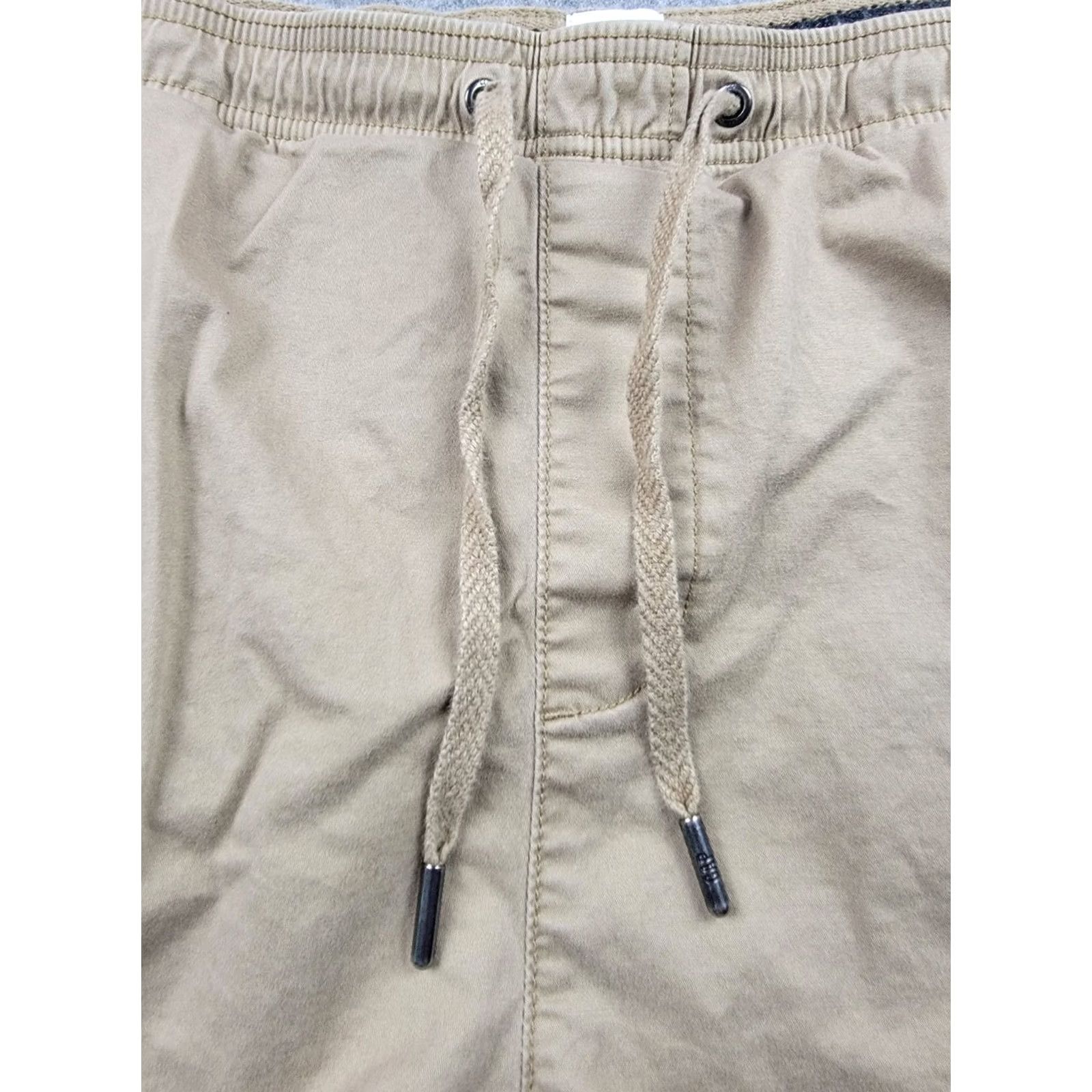 Gap Gap Shorts Mens 2XL Brown Tan Pull On Drawstring Waist Pockets 9'' Inseam Size US 39 - 4 Thumbnail