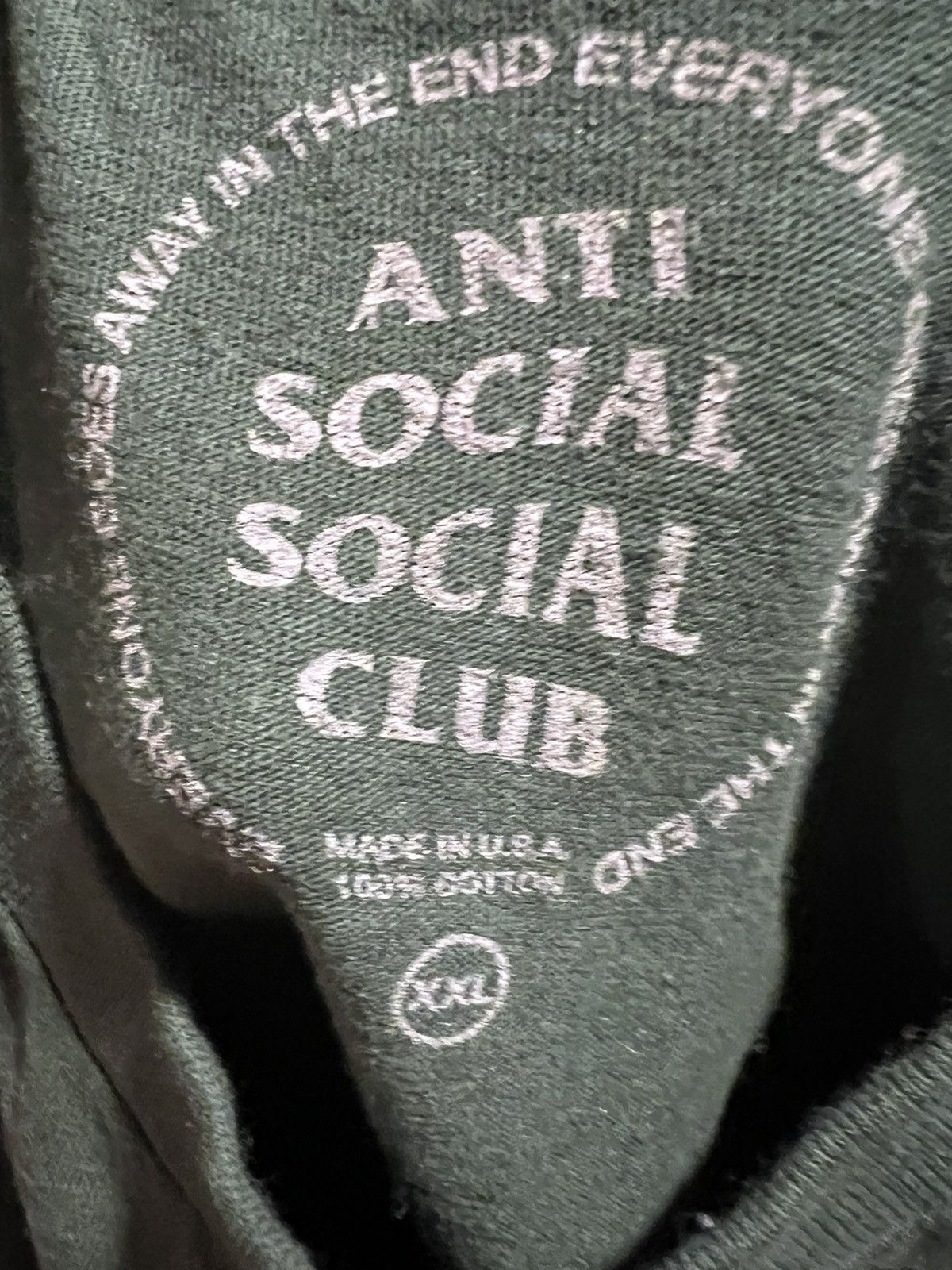 Anti Social Social Club Anti Social Social Club Chicken Wing Tee Size US XXL / EU 58 / 5 - 6 Thumbnail
