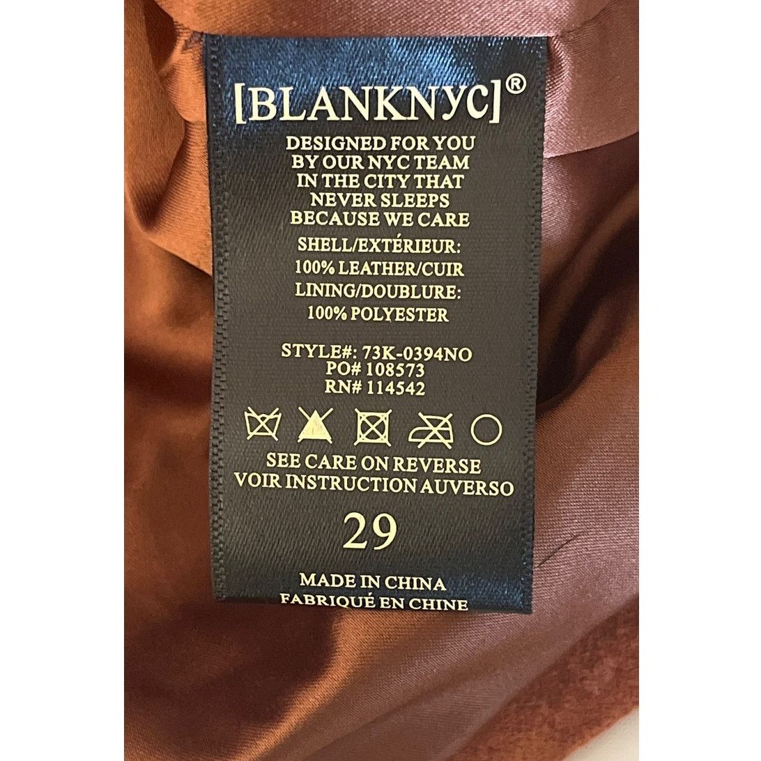 BLANKNYC BLANK NYC Suede Leather Mini Skirt Women's 29 Size 29" - 10 Thumbnail