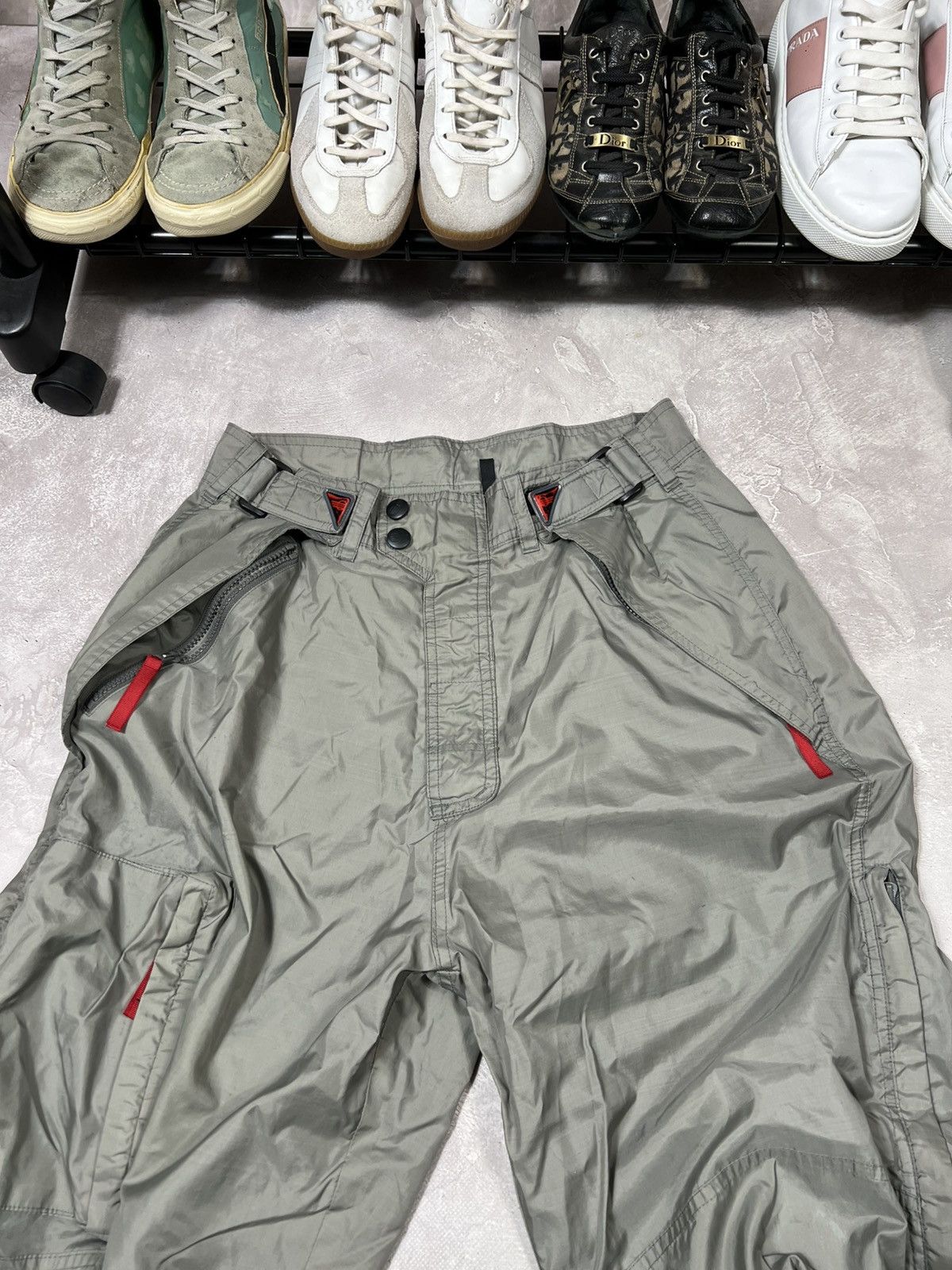 Ecko Unltd. Vintage Ecko Undl Made in Korea Distressed Nylon Pants Size US 34 / EU 50 - 15 Thumbnail