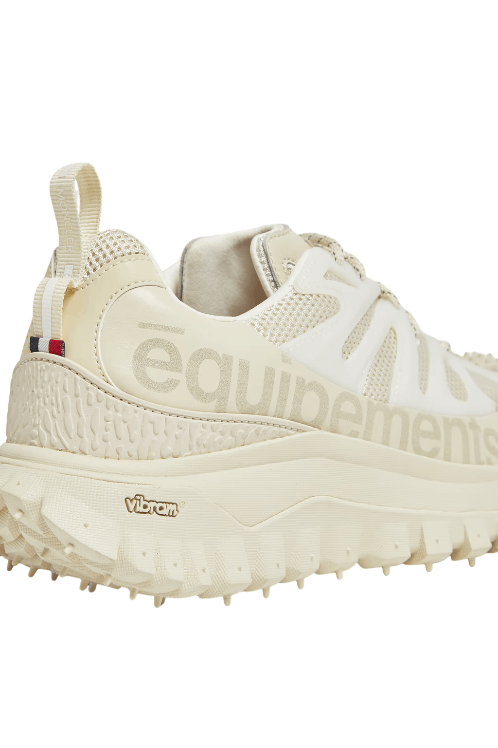 MONCLER Trailgrip Amoeba $820 Men's White Sneakers New