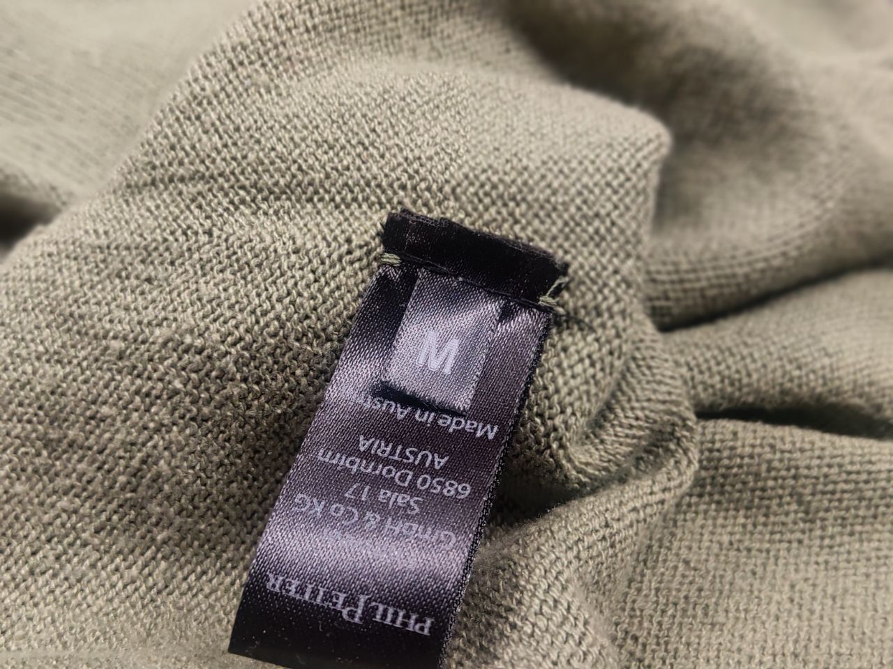 Other Phil Petter Premium Silk Pullover round neckline long sleeve Size US M / EU 48-50 / 2 - 12 Thumbnail