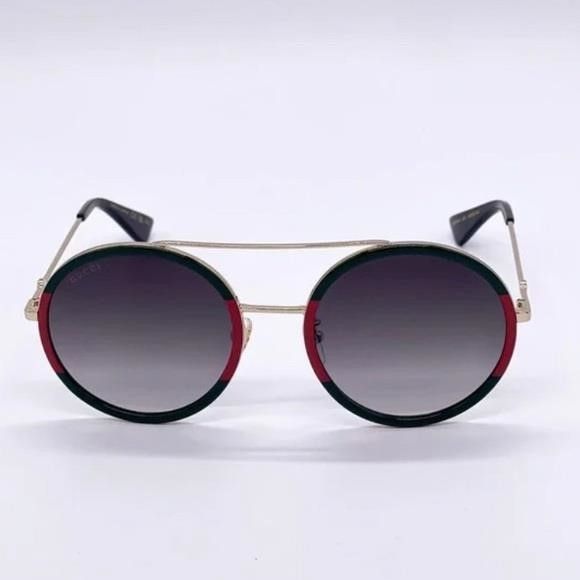 Gucci NEW GUCCI GG0061S 003 OVERSIZED ROUND WOMEN’S SUNGLASSES GUC Size ONE SIZE - 4 Thumbnail