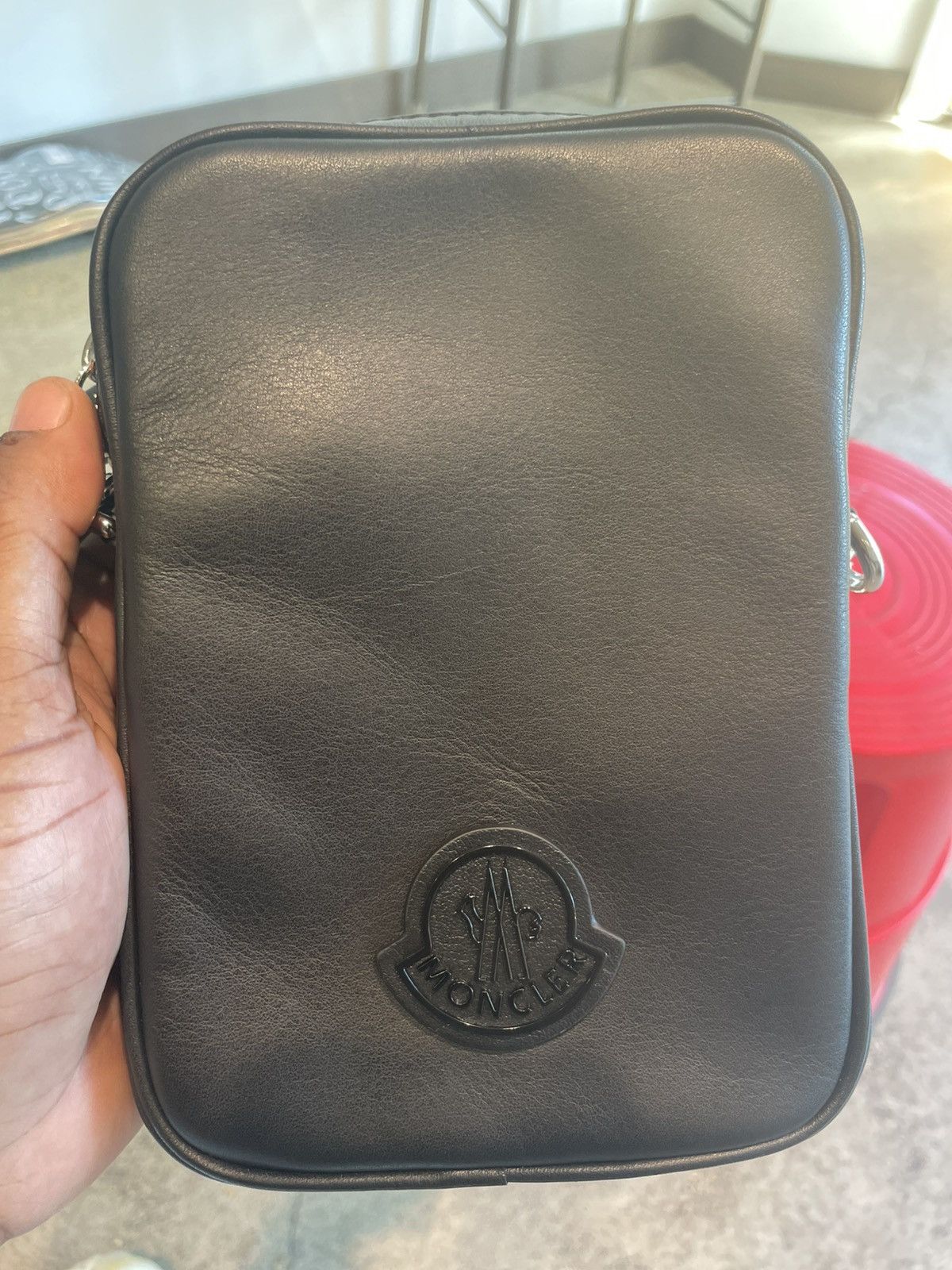 Moncler Moncler Leather Cross Body Bag Size ONE SIZE - 8 Thumbnail