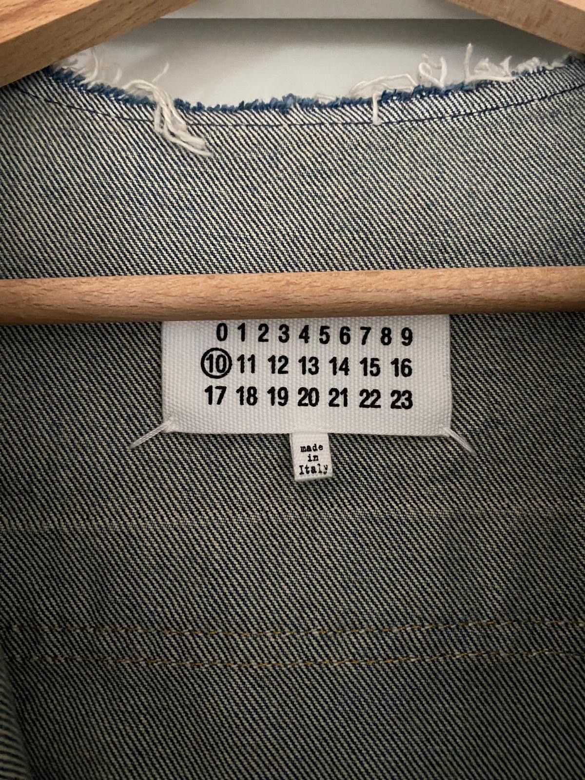 Maison Margiela Margiela 10 raw cut collar patchwork denim jacket Size M / US 6-8 / IT 42-44 - 6 Thumbnail