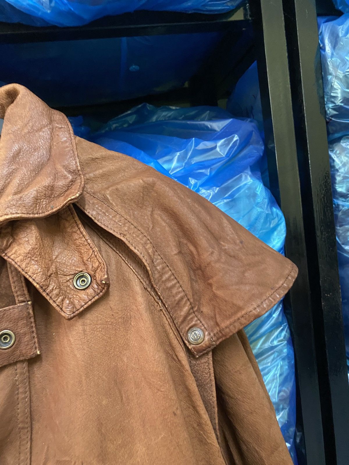 Marlboro Classics 1st Edition 80s Marlboro Classics Brown Cotton Duster Riding Size US L / EU 52-54 / 3 - 7 Thumbnail
