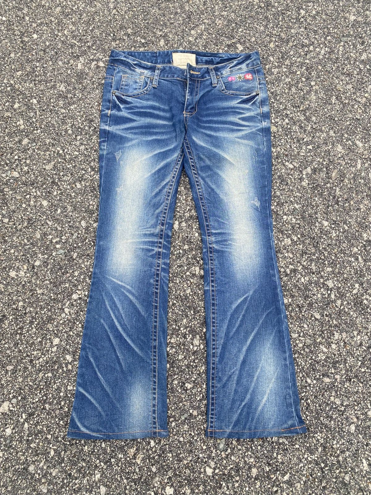 If Six Was Nine Rare Lolita by Concert Club Spell Out Backhit Flare Size 30" / US 8 / IT 44 - 4 Thumbnail