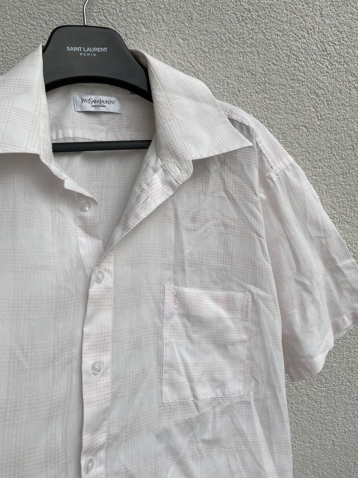 Yves Saint Laurent Super Soft YSL Shirt White Summer Size US XXL / EU 58 / 5 - 21 Thumbnail