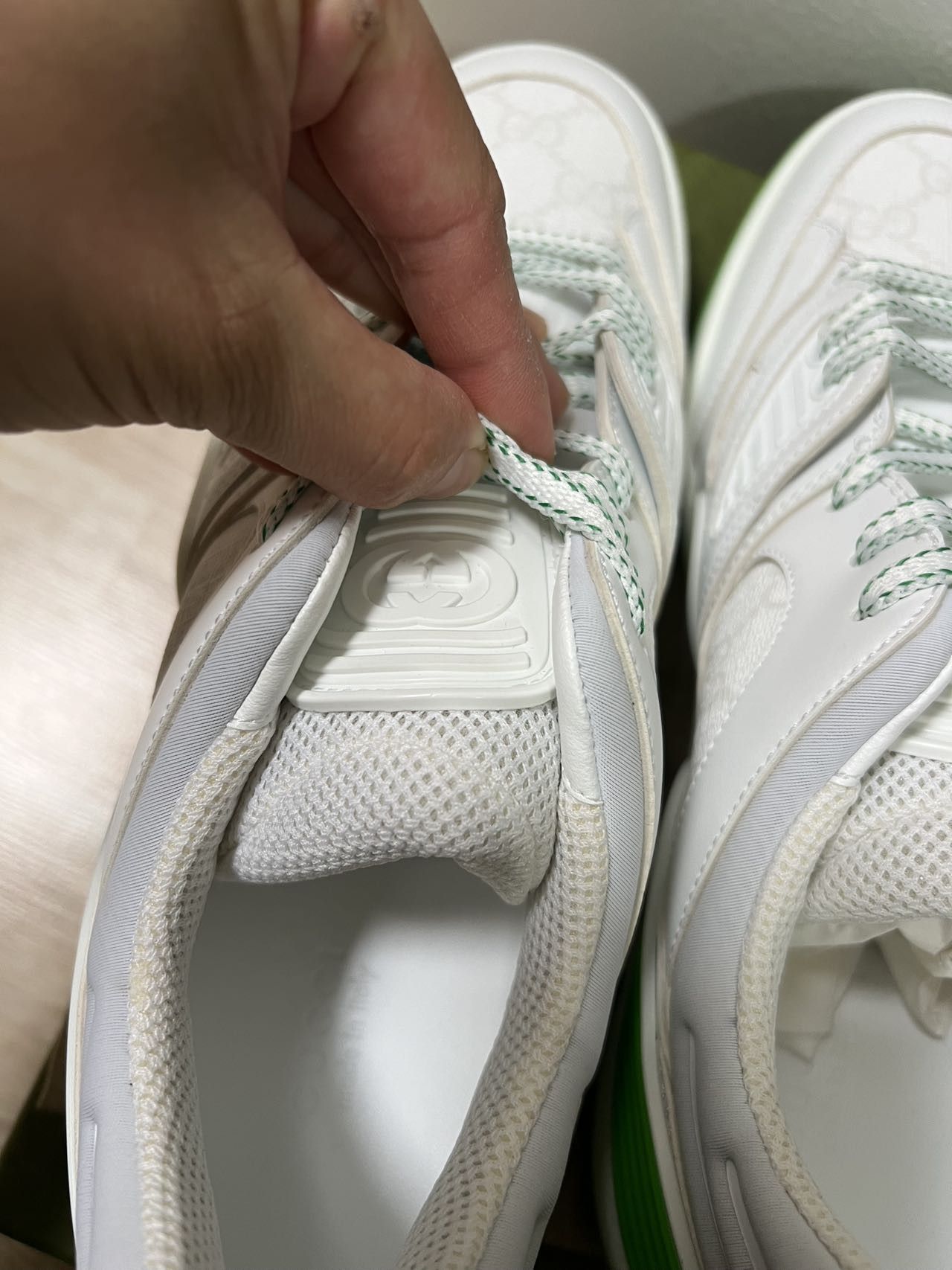 Gucci Gucci Demetra GG Low White (Women's) Size US 11 / IT 41 - 7 Thumbnail