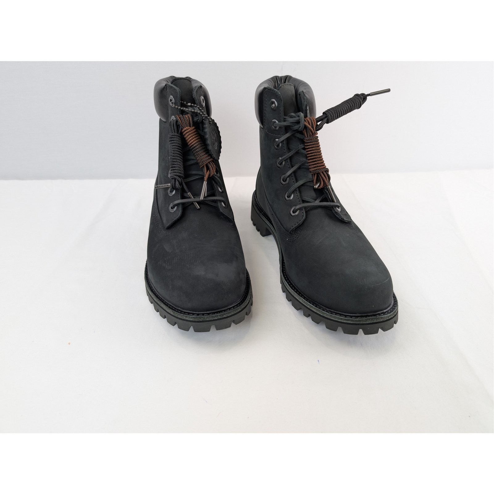 Timberland o1rshd1 Luxe Mid Lace Waterproof Boots in Black Nubuck Size US 11 / EU 44 - 7 Thumbnail
