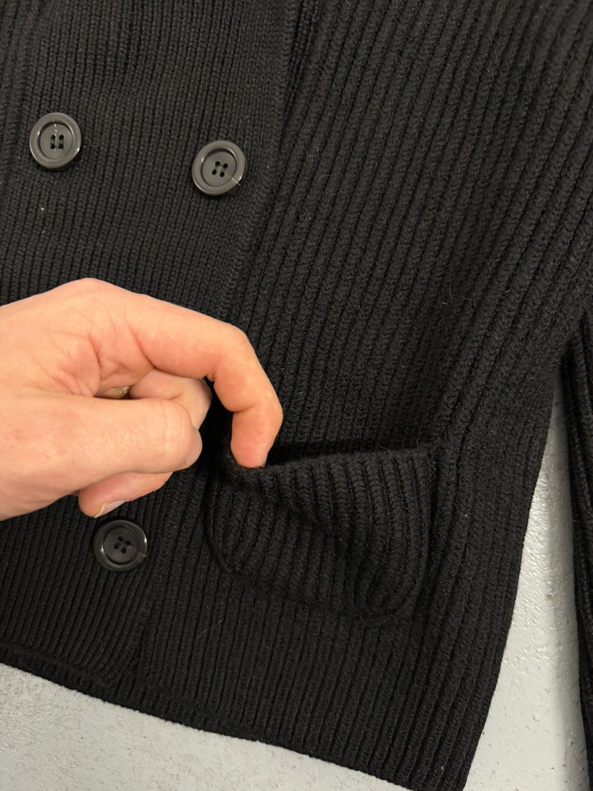 Prada Vintage Prada Souble Breasted Wool Sweater Size M / US 6-8 / IT 42-44 - 6 Thumbnail