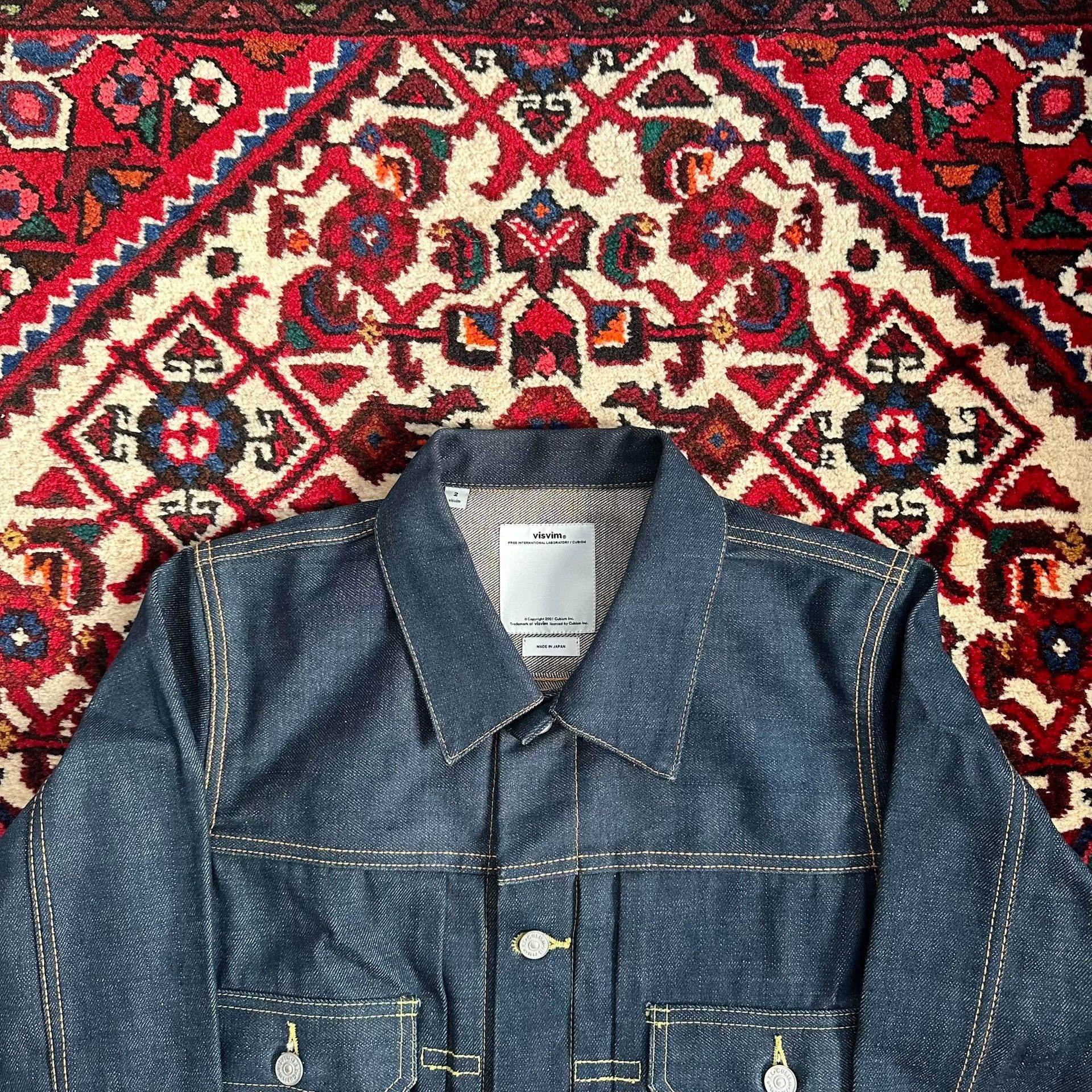 Visvim visvim 17AW 101 JUMBO JKT Denim Jacket Size US M / EU 48-50 / 2 - 4 Thumbnail