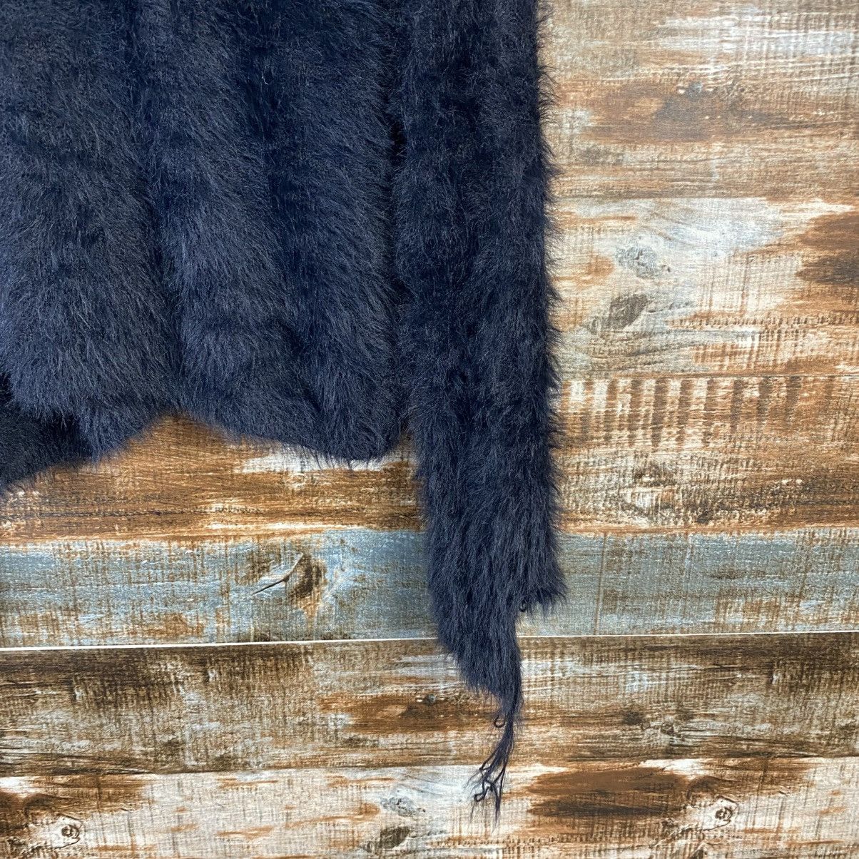 Homespun Knitwear DL Japanese Brand Black Mohair Knitwear #C1173 Size S / US 4 / IT 40 - 16 Thumbnail