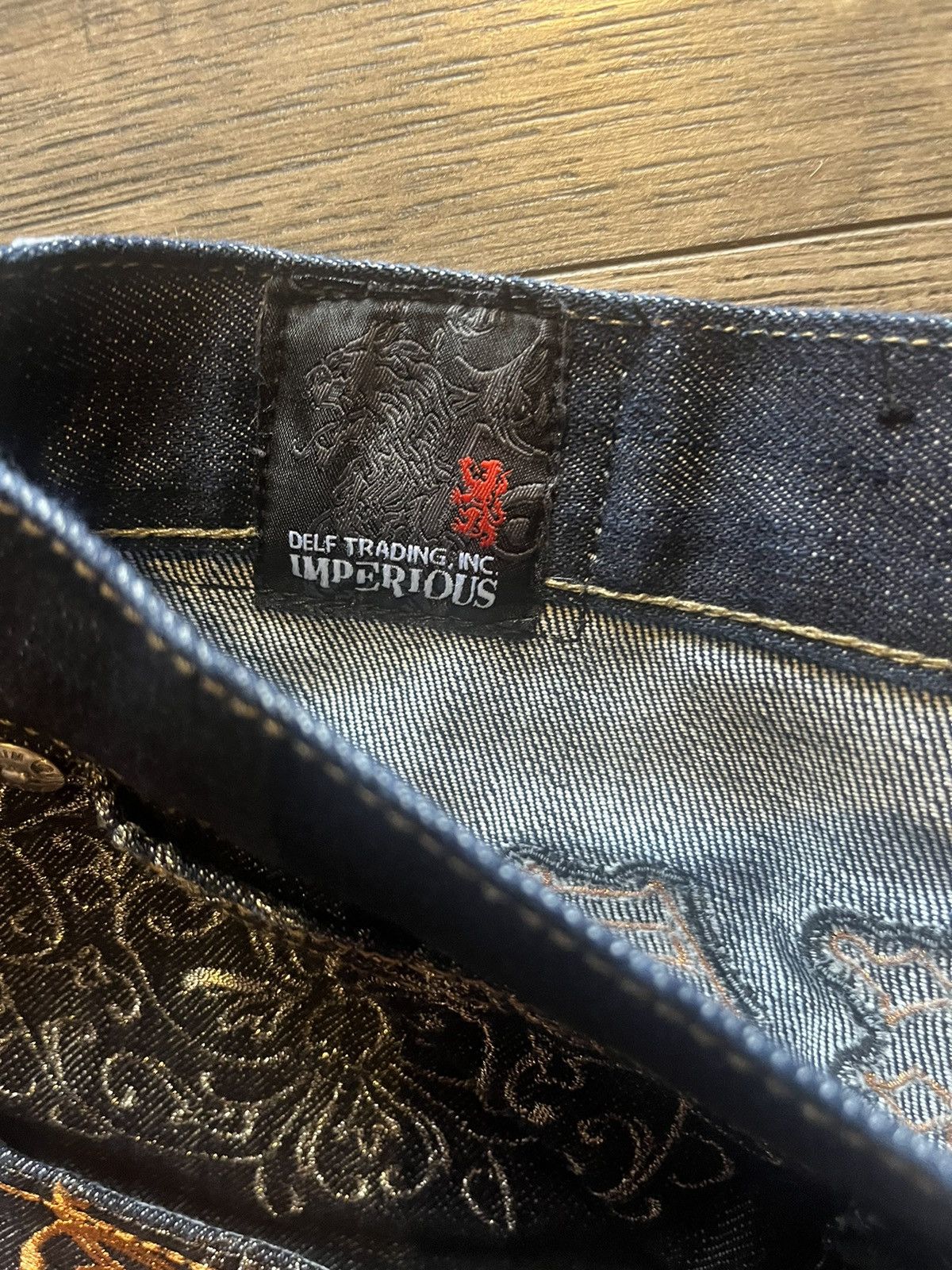 Imperious × Vintage Imperious Bold & Rare Raw denim Size US 32 / EU 48 - 6 Thumbnail