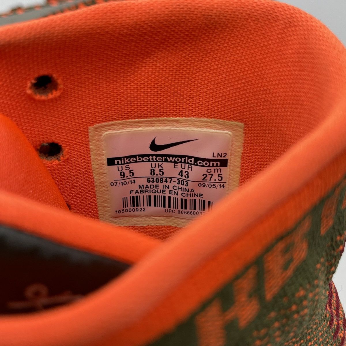 Nike Kobe 9 elite strategy Size US 9.5 / EU 42-43 - 8 Thumbnail