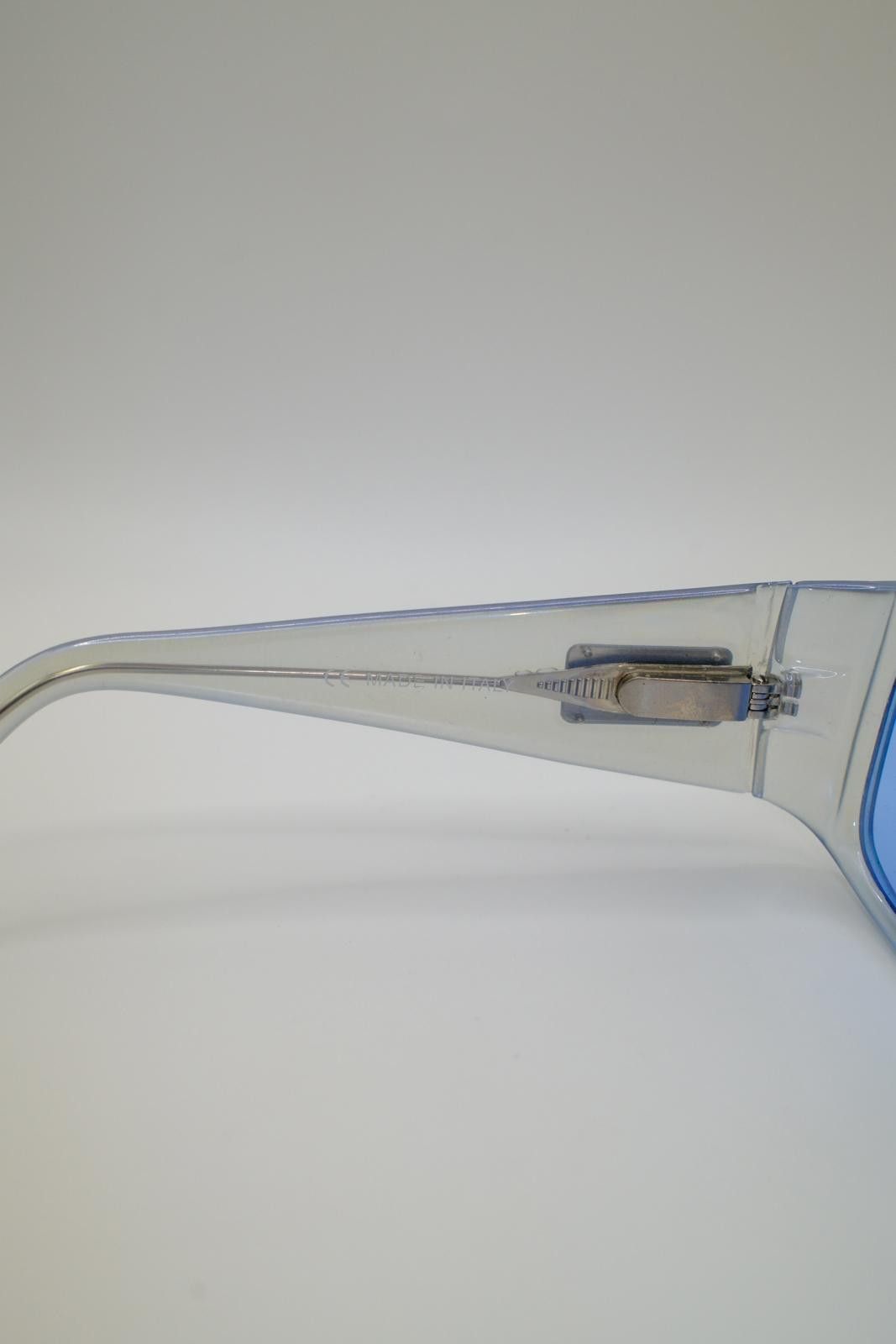 TED LAPIDUS 2000' Lazi Big Frames Baby Blue Tint Sunglasses Size ONE SIZE - 5 Thumbnail