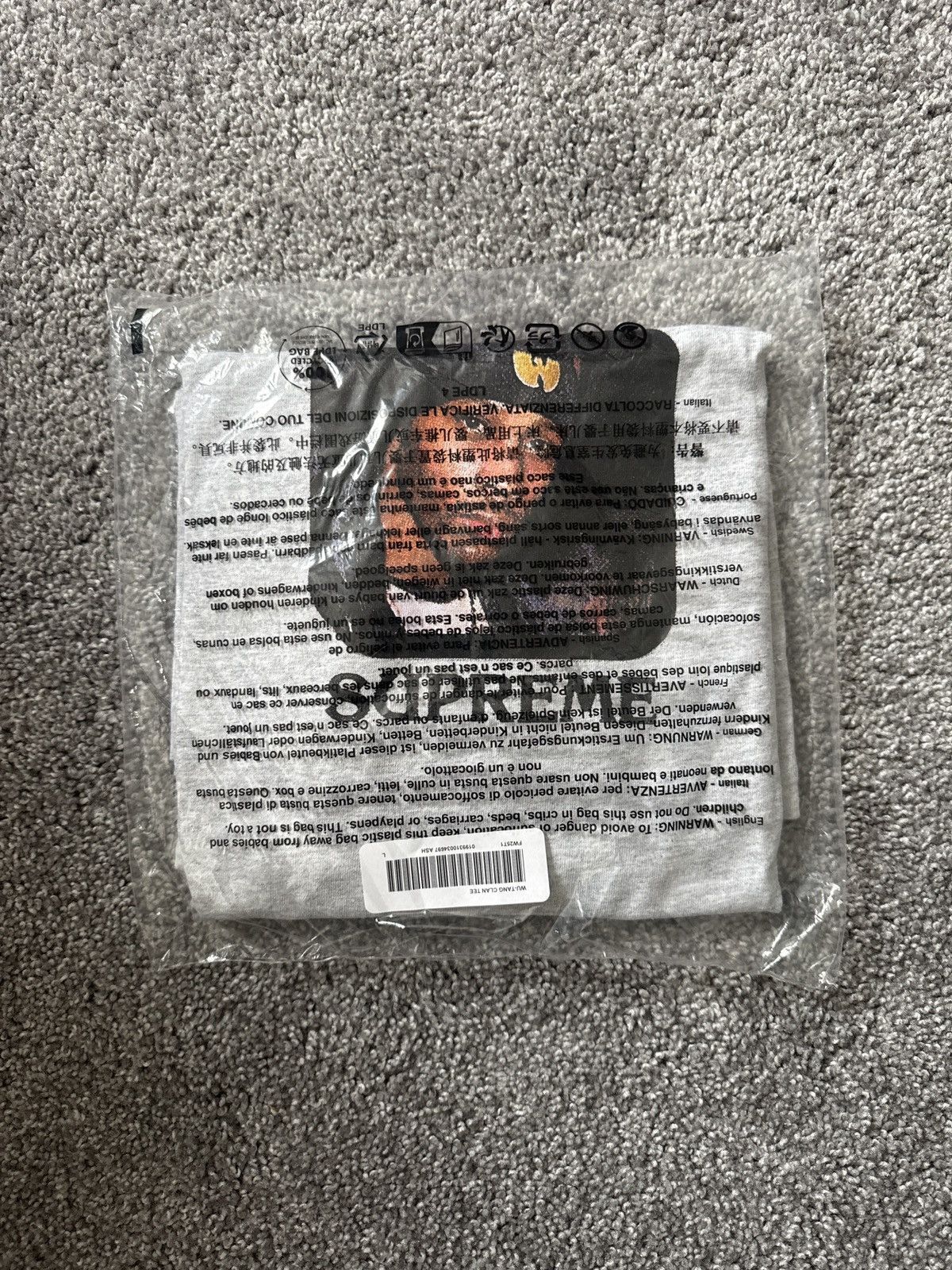 Supreme Wu Tang Clan RZA Tee Size US L / EU 52-54 / 3 - 1 Thumbnail