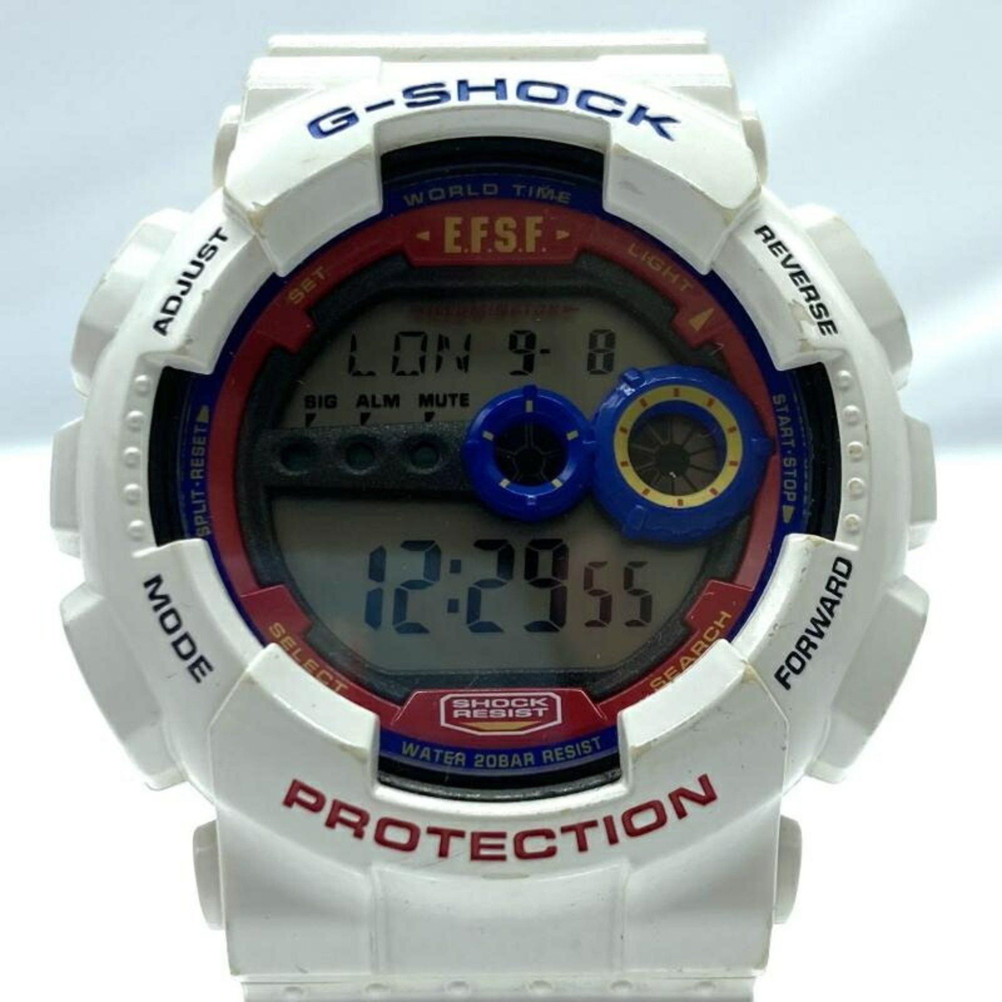 image of Casio G-Shock Watch G-Shock×Gundam Gd-100 Quartz Casio G-Shock 35Th Anniversary Model Amuro White G