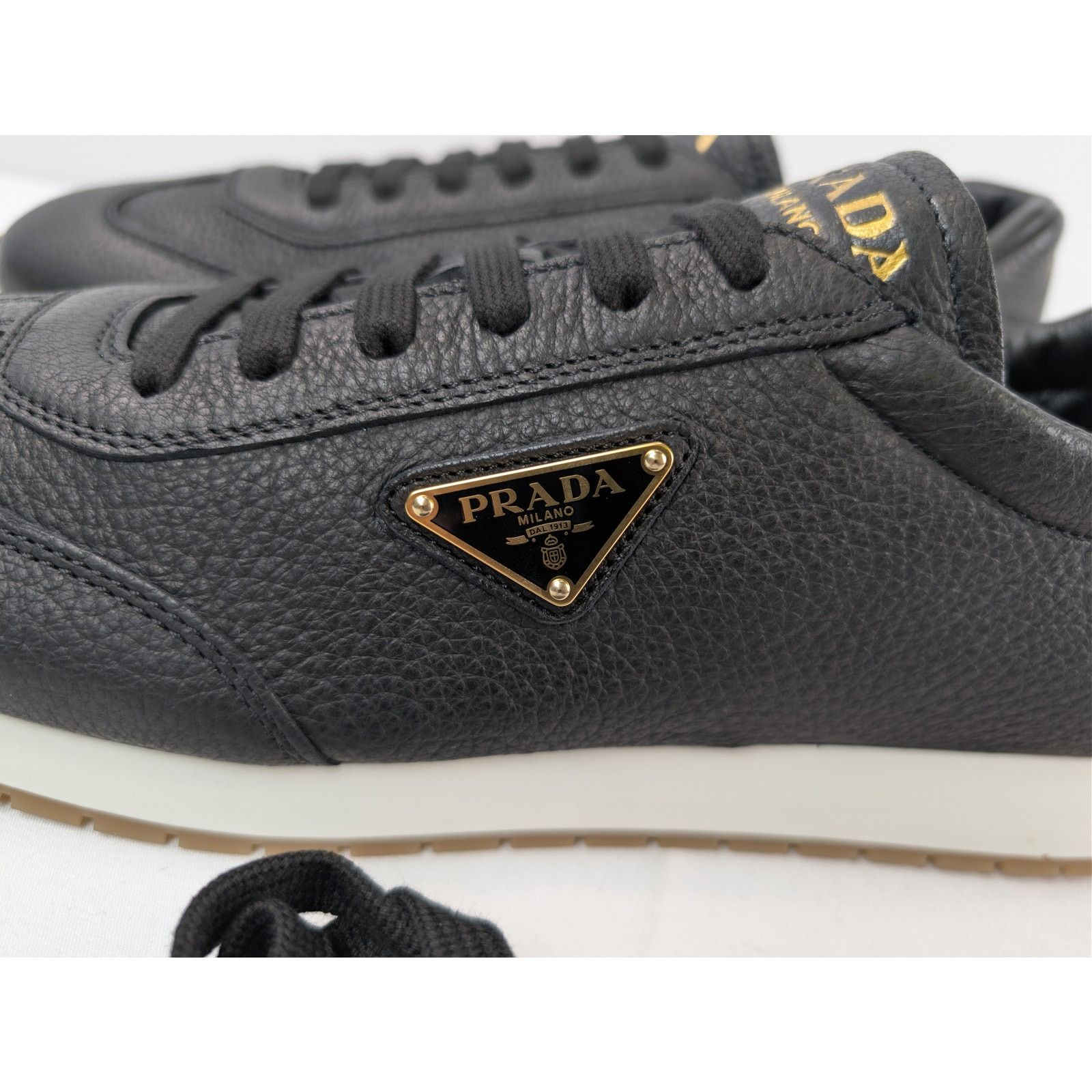 Prada o1rshd1 Calzature Uomo Sneakers in Nero Size US 13 / EU 46 - 14 Thumbnail