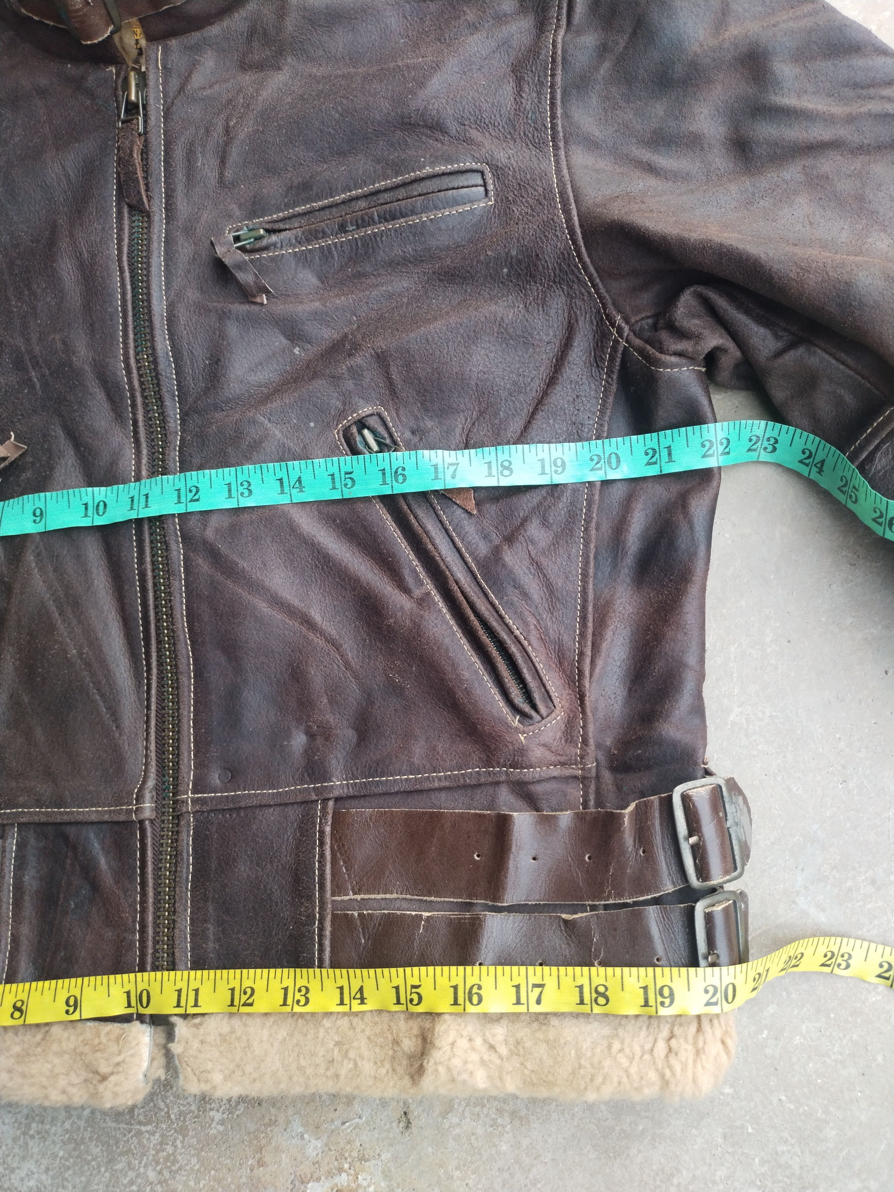 Harley Davidson Vintage C-OS 1957 Harley Davidson Motorcycle Champ Leather Size US L / EU 52-54 / 3 - 16 Thumbnail