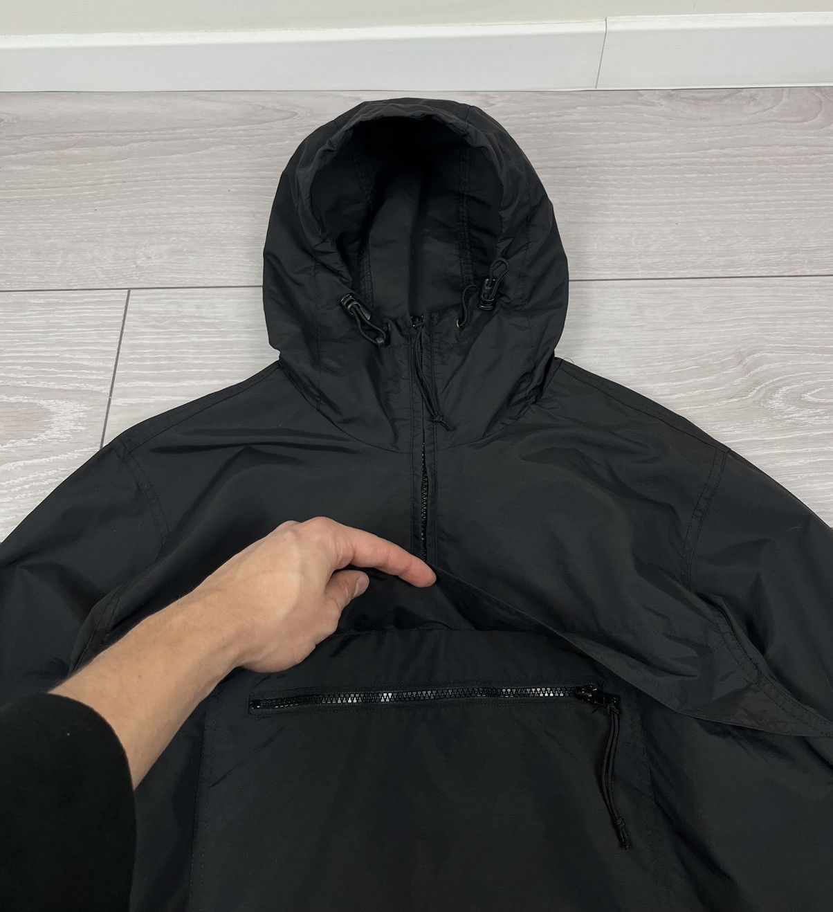 Carhartt Carhartt Vintage Black Waterproof Anorak Jacket Size US S / EU 44-46 / 1 - 5 Thumbnail