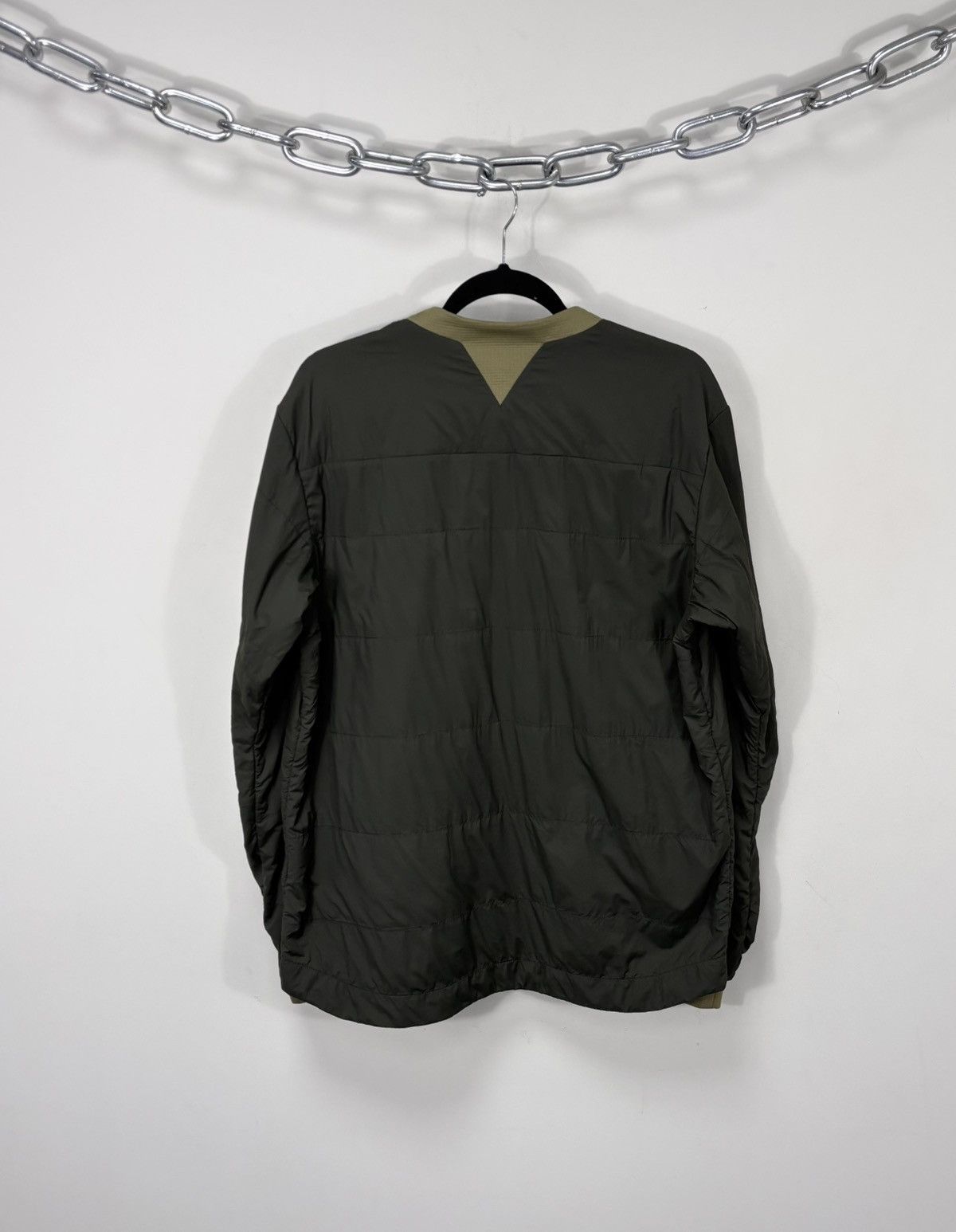 Norrona Norrona Tamok Alpha90 Crewneck Jacket Sample Olive Green Size US L / EU 52-54 / 3 - 16 Thumbnail