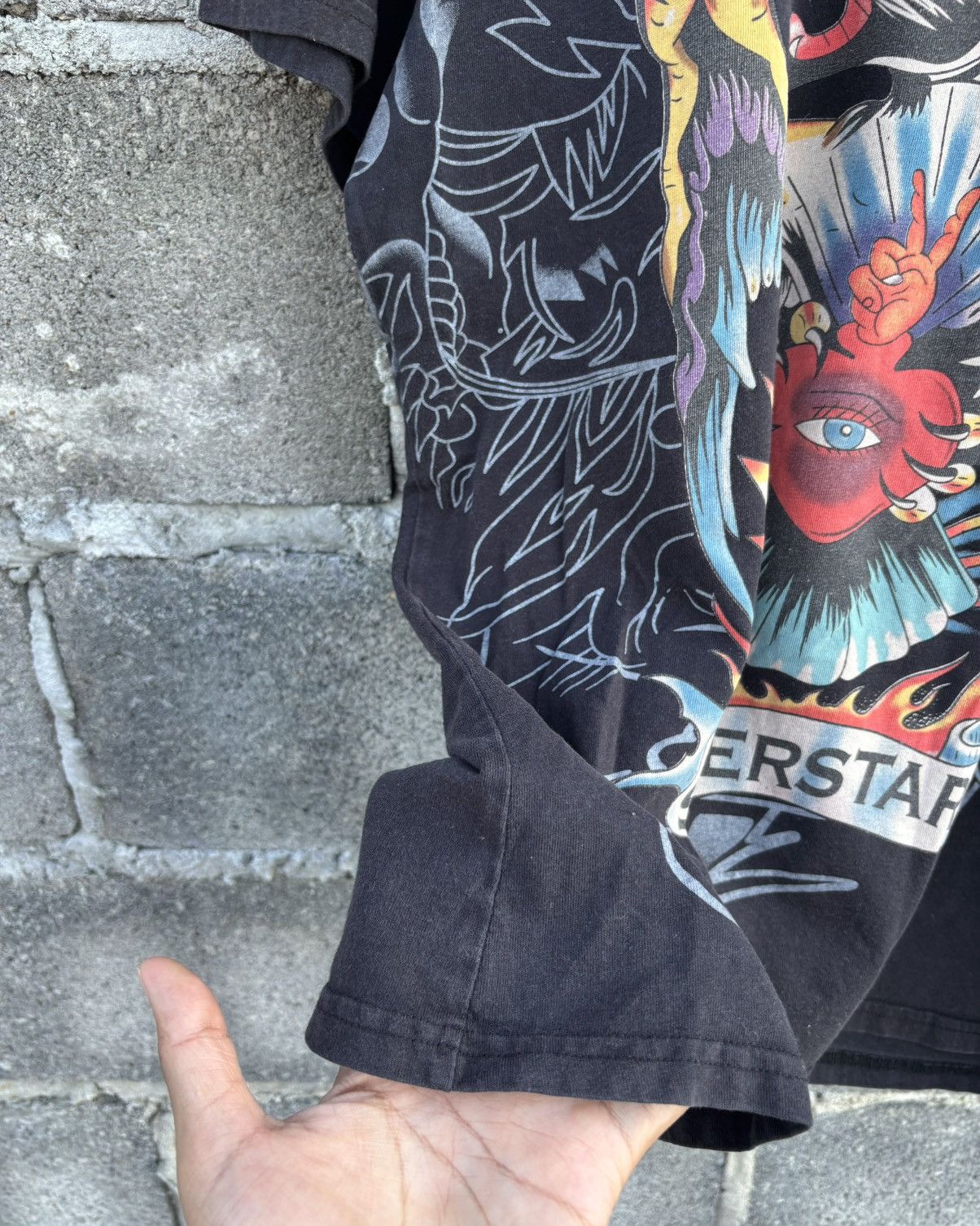 Ed Hardy Y2K Ed Hardy T Shirt By Christian Audigier Size US M / EU 48-50 / 2 - 5 Thumbnail