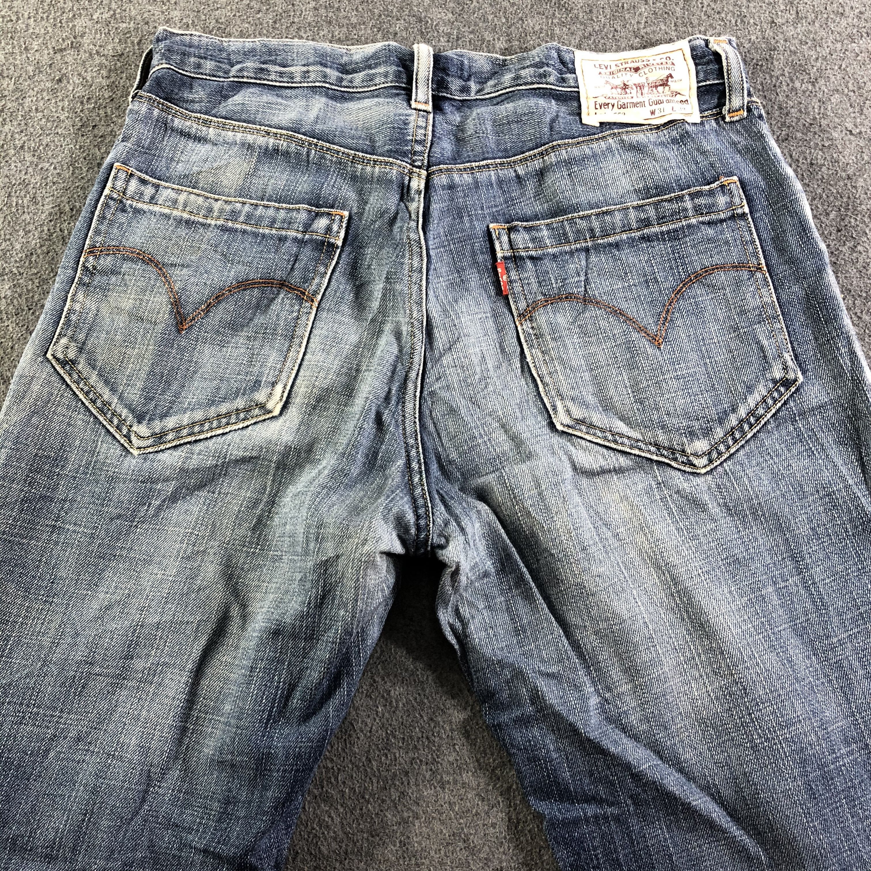 Levi's Vintage Blue Wash Levis 552 Jeans-J3941 Size US 32 / EU 48 - 4 Thumbnail