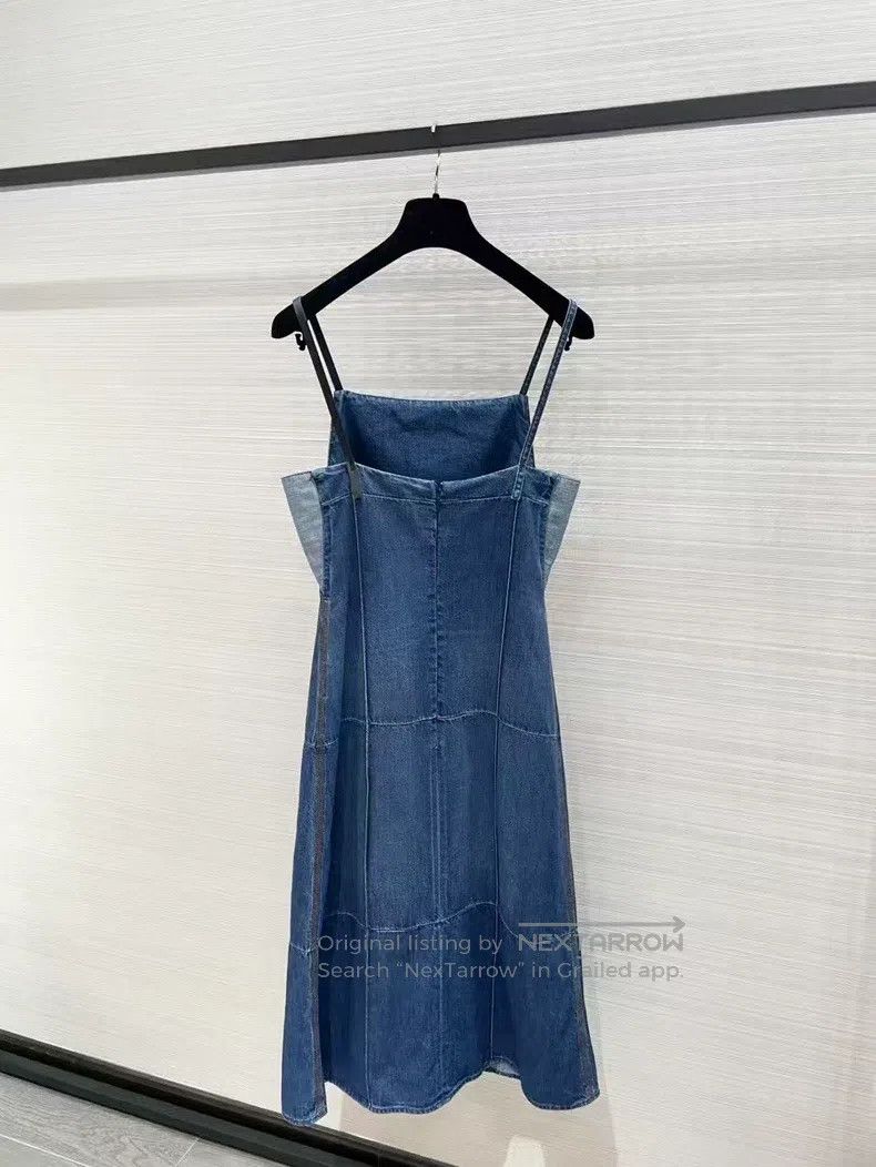 Loewe LOEWE Sling denim skirt Size XS / US 0-2 / IT 36-38 - 2 Thumbnail