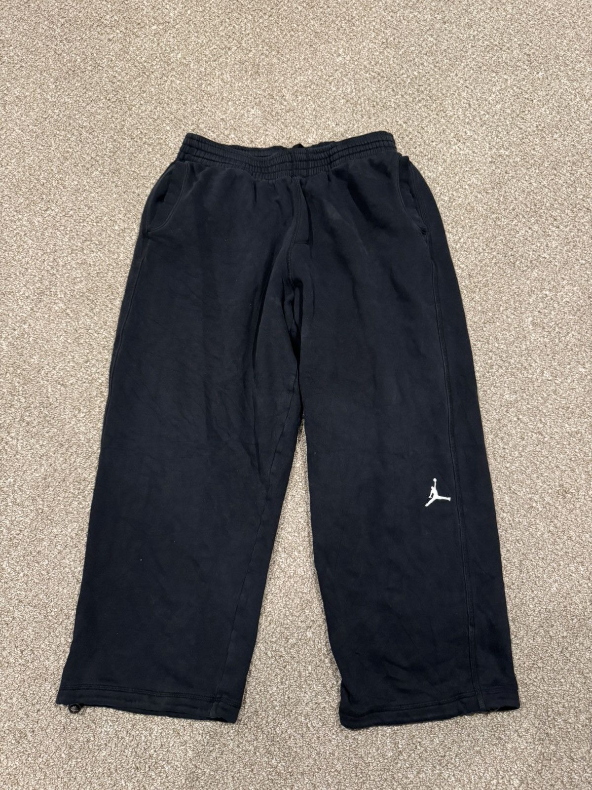Jordan Brand × Vintage Washed Baggy Jordan Sweats Size US 31 - 1 Thumbnail