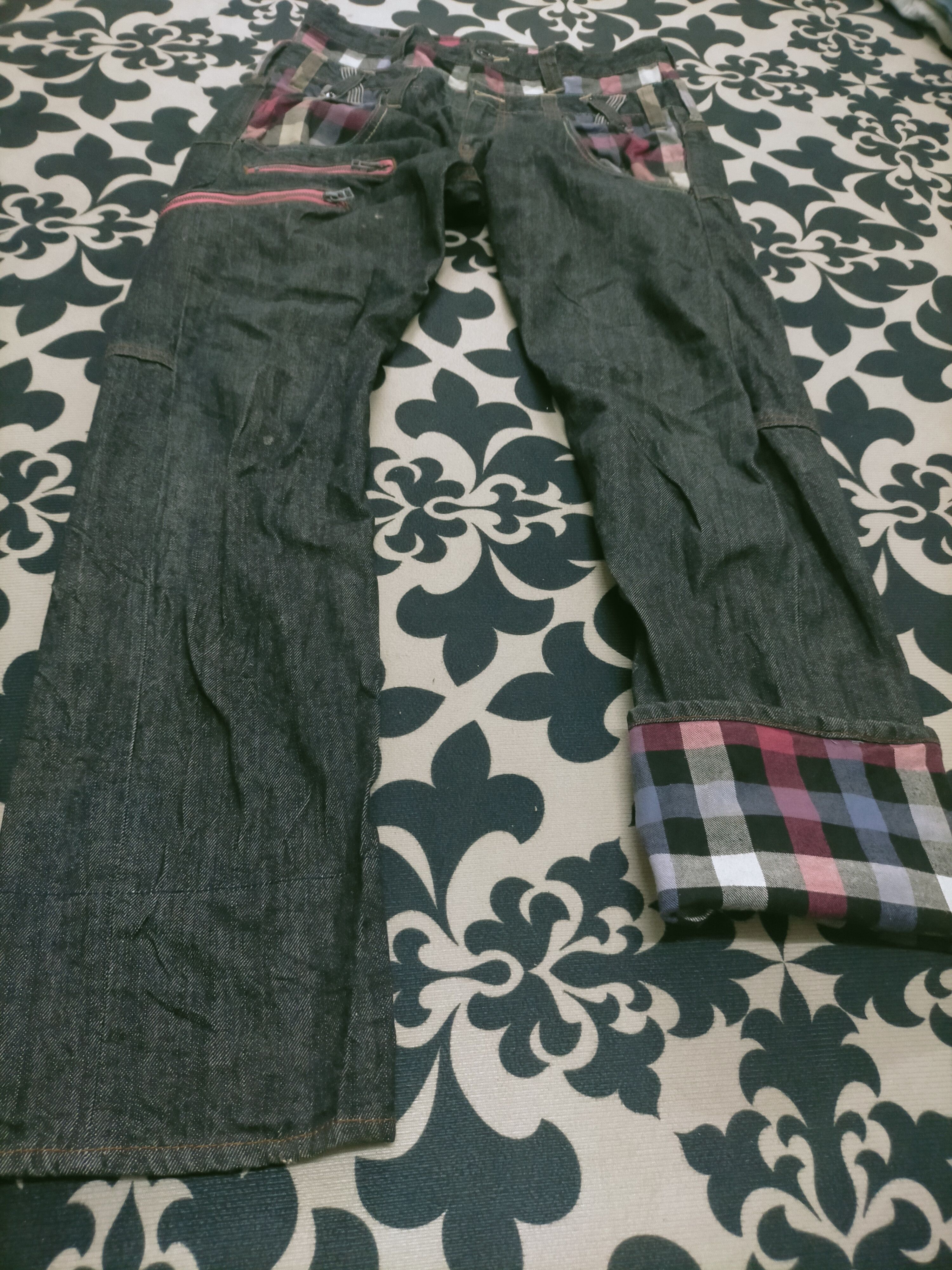 If Six Was Nine × Japanese Brand × PPFM 🔥 Vintage Double Waist Memory Special Jeans Size US 31 - 7 Thumbnail